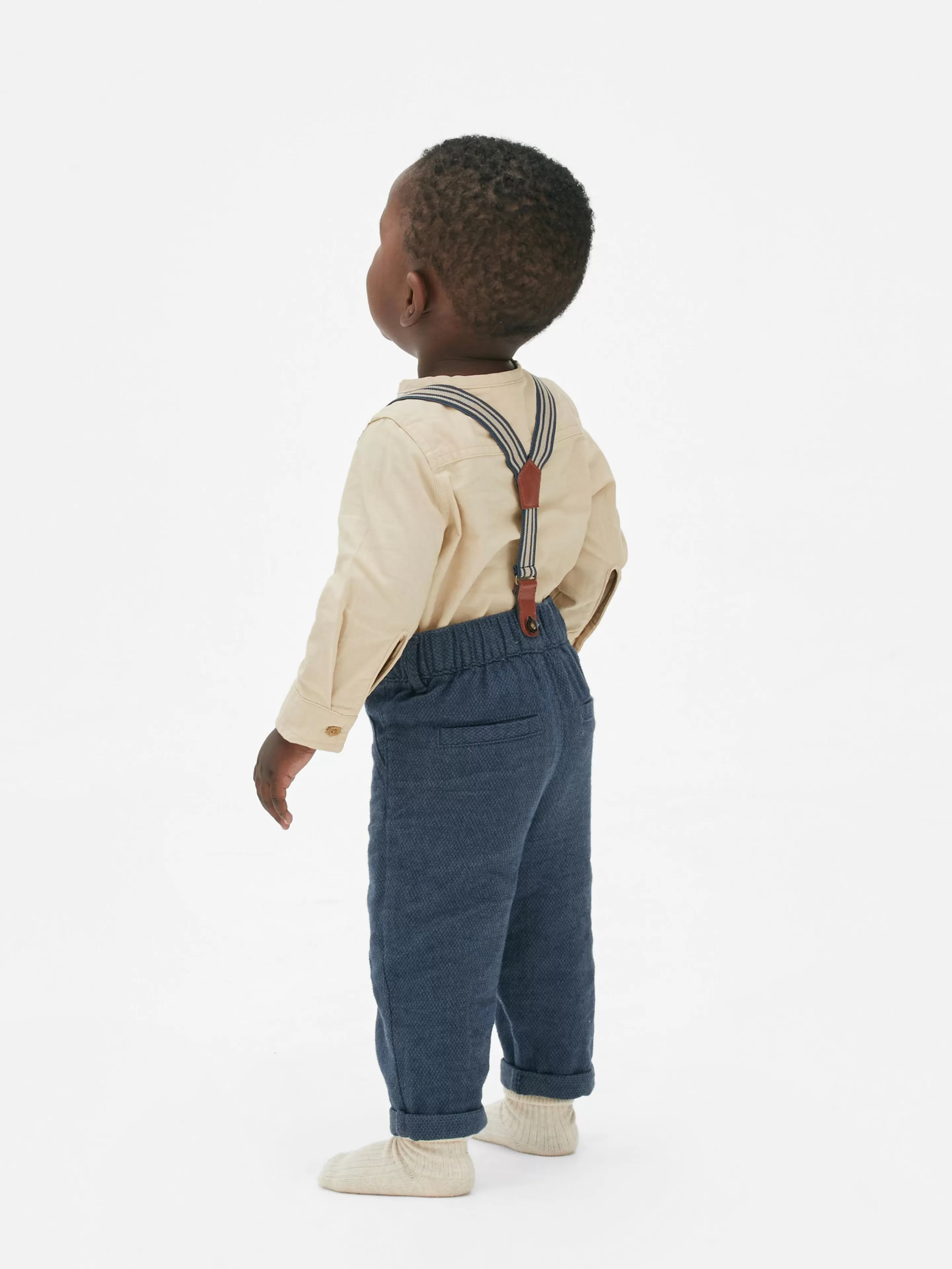 Chemise Boutonnée Et Pantalon Avec Bretelles-Primark Cheap