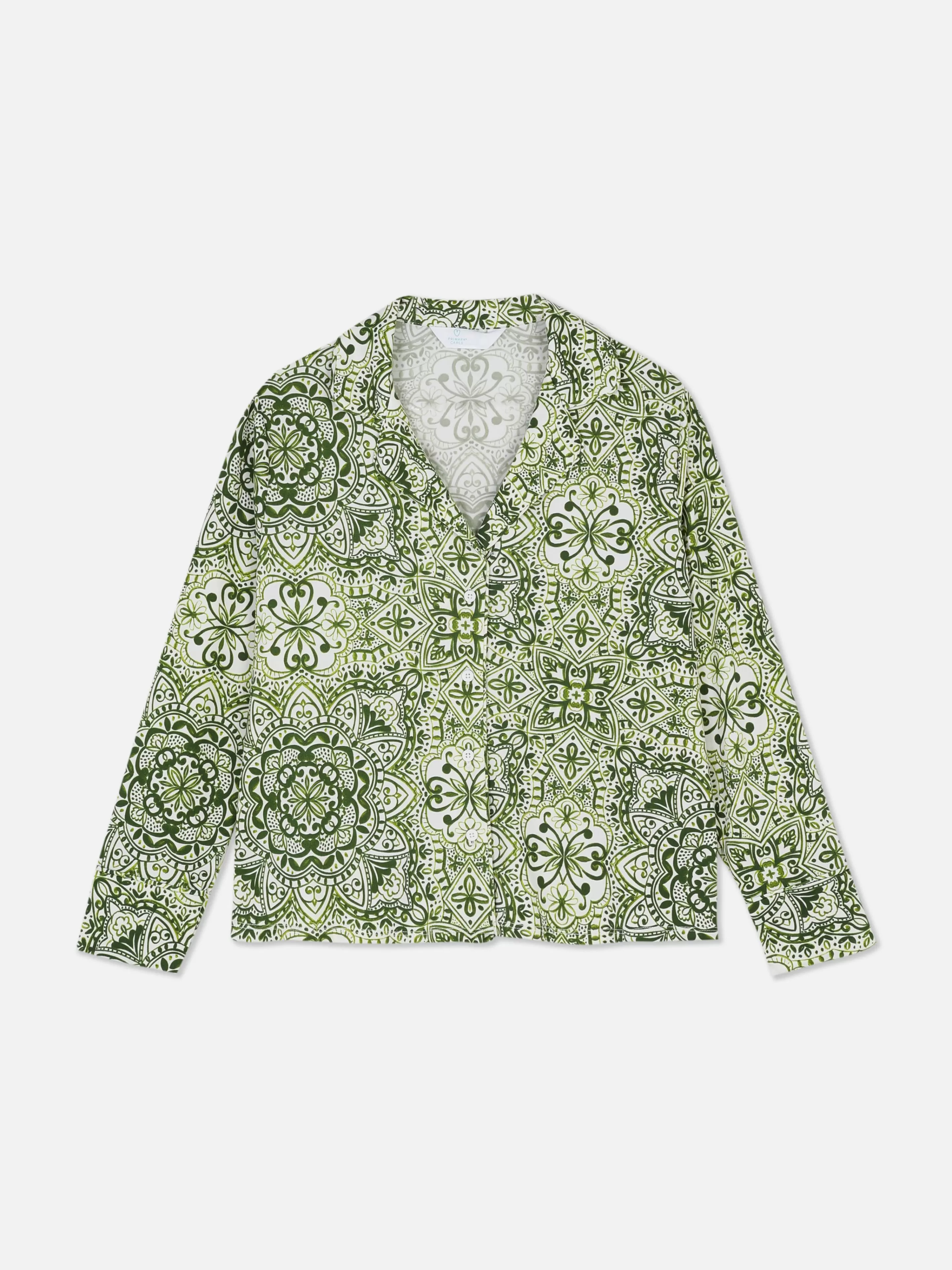 Chemise De Nuit De Pyjama Graphique à Motif Mandala-Primark Outlet