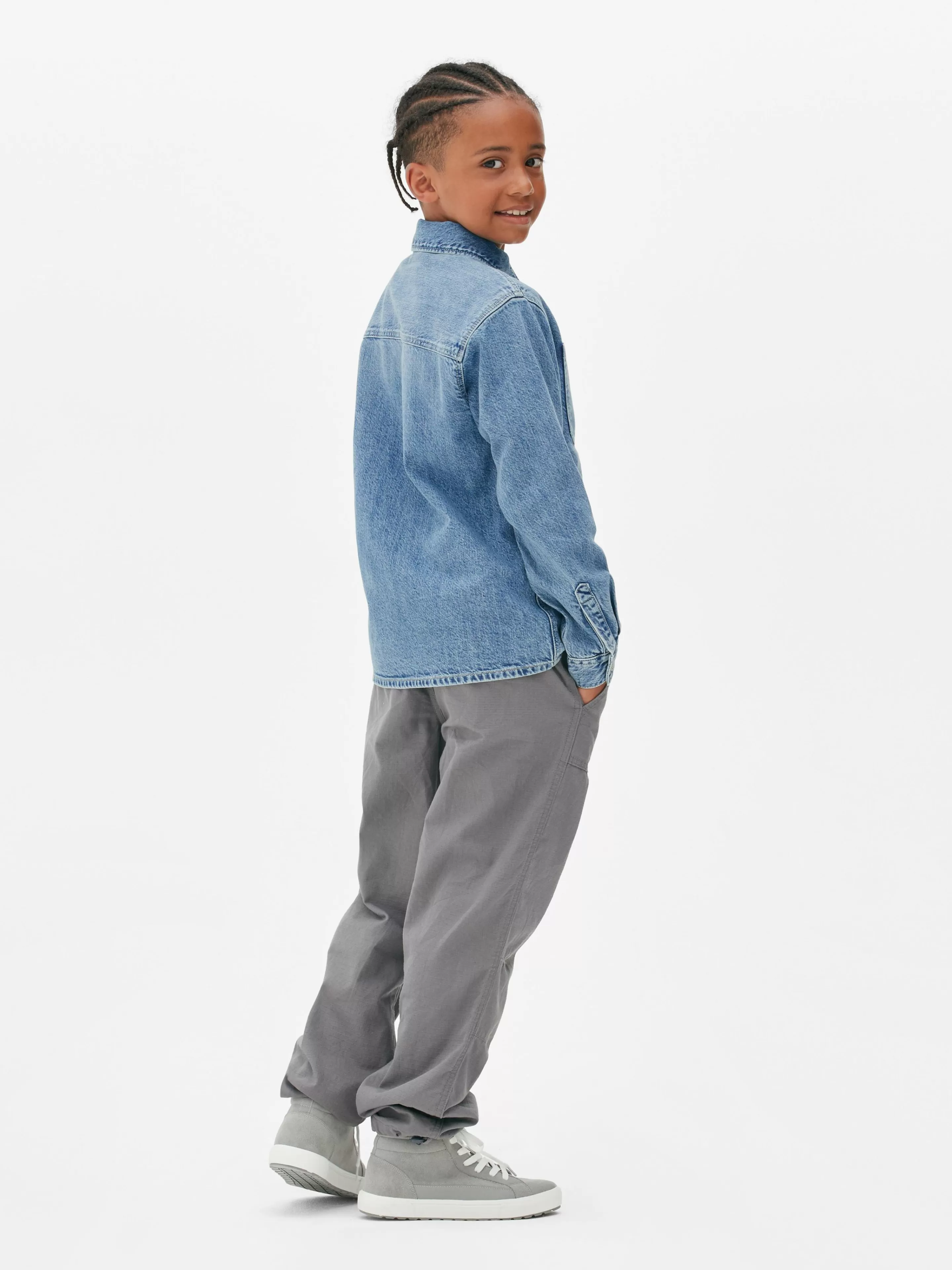 Chemise En Jean à Manches Longues-Primark Cheap