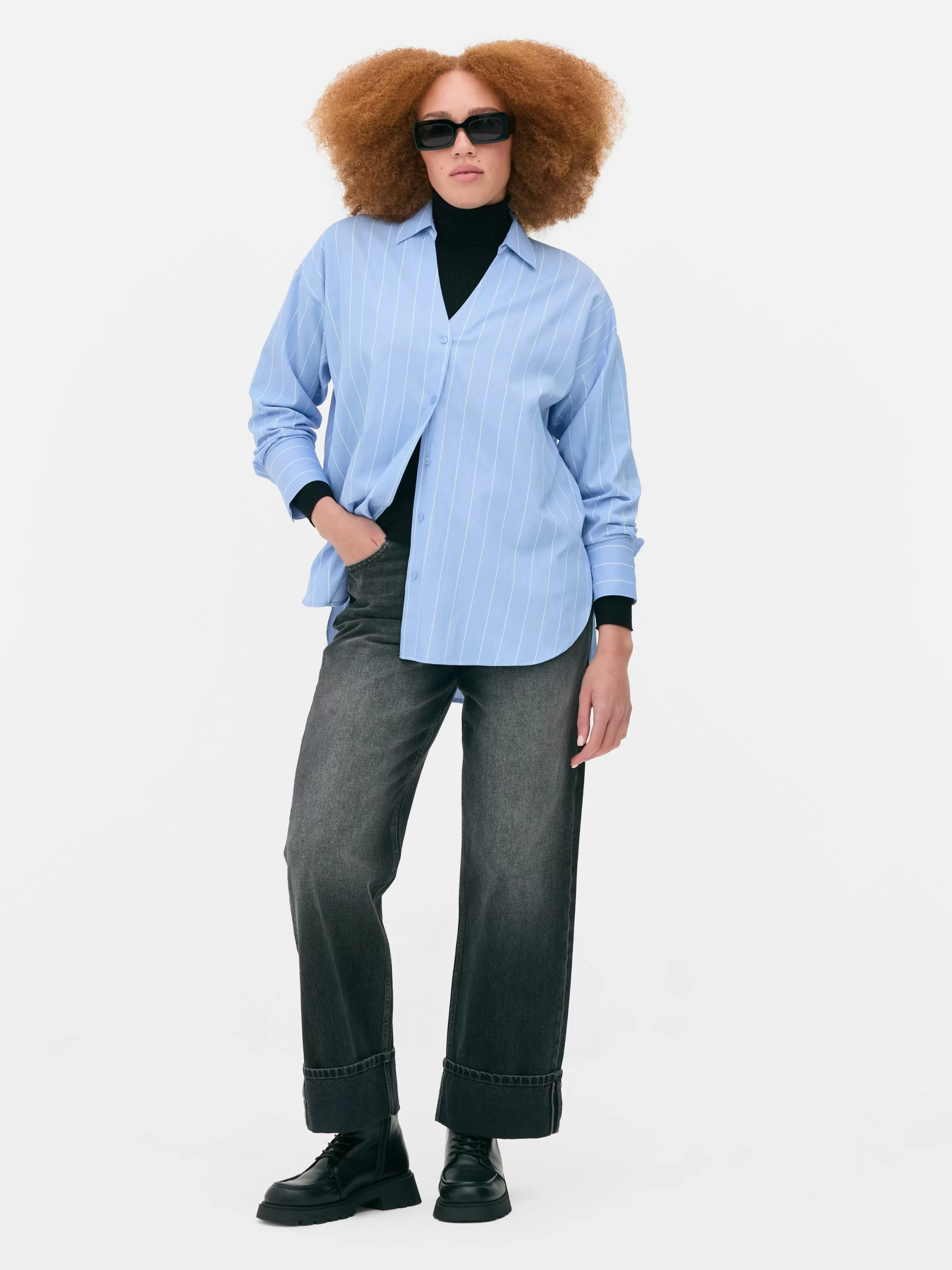 Chemise Oversize En Popeline-Primark Cheap