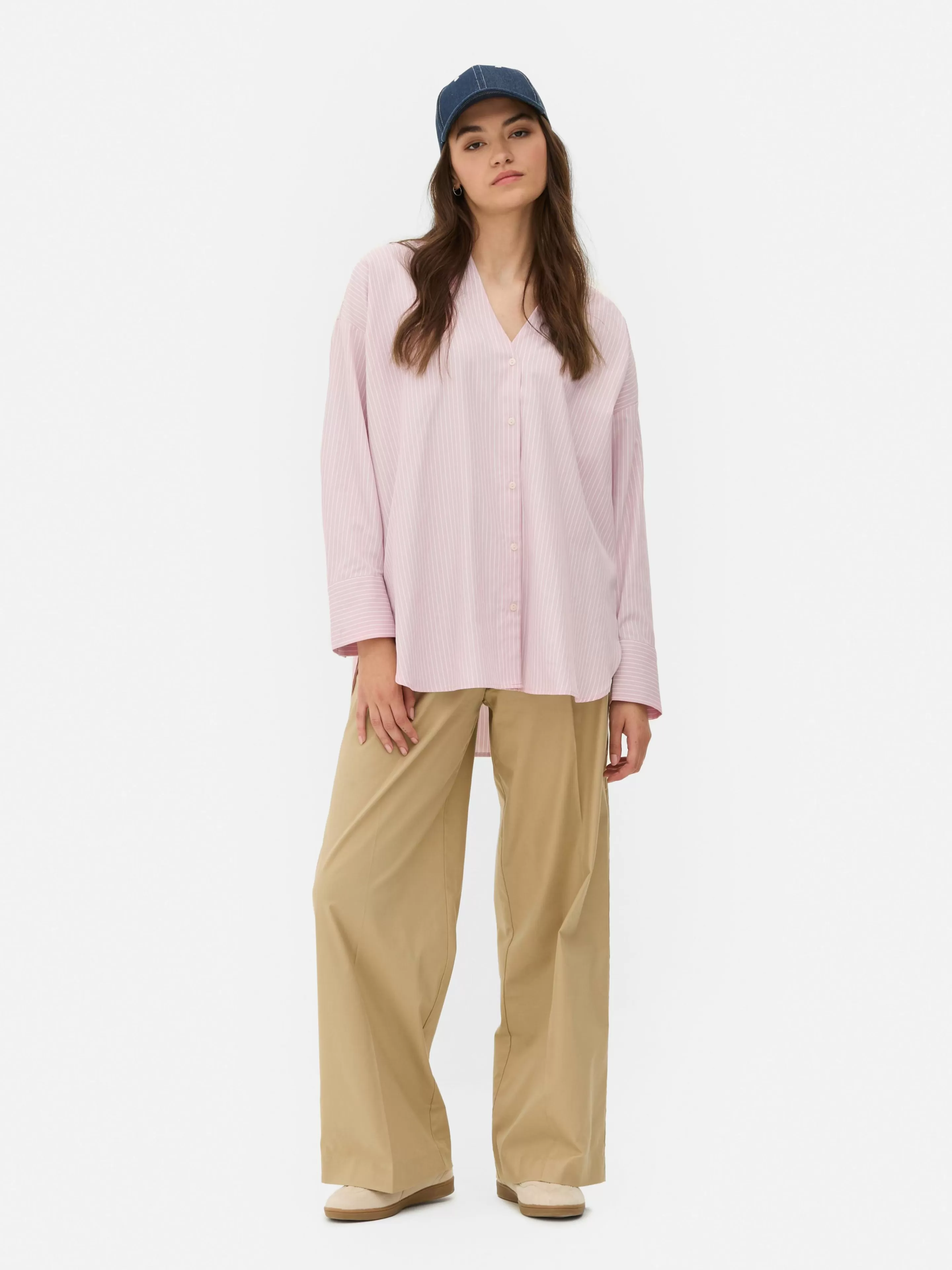 Chemise Oversize En Popeline-Primark Best
