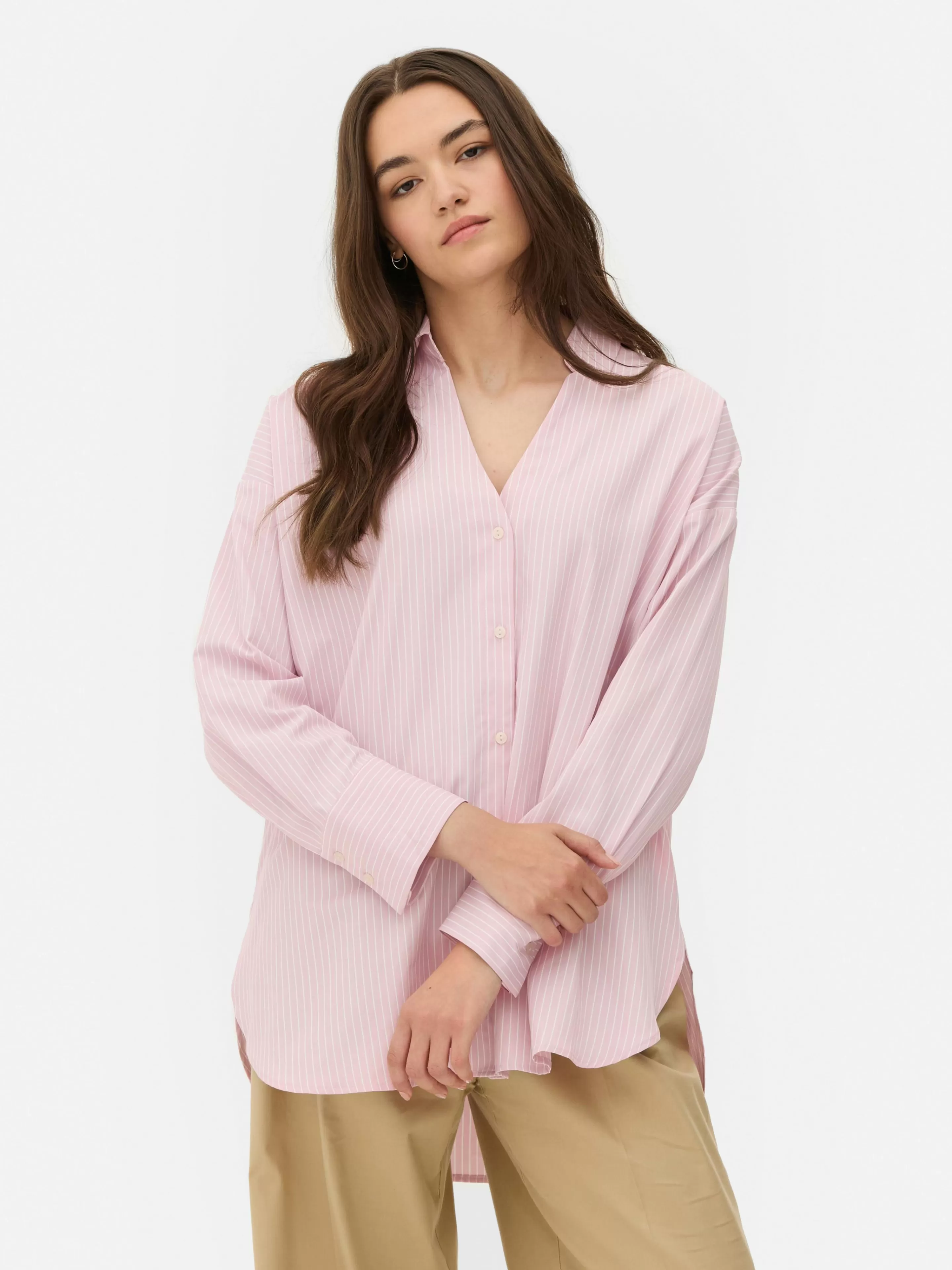 Chemise Oversize En Popeline-Primark Best
