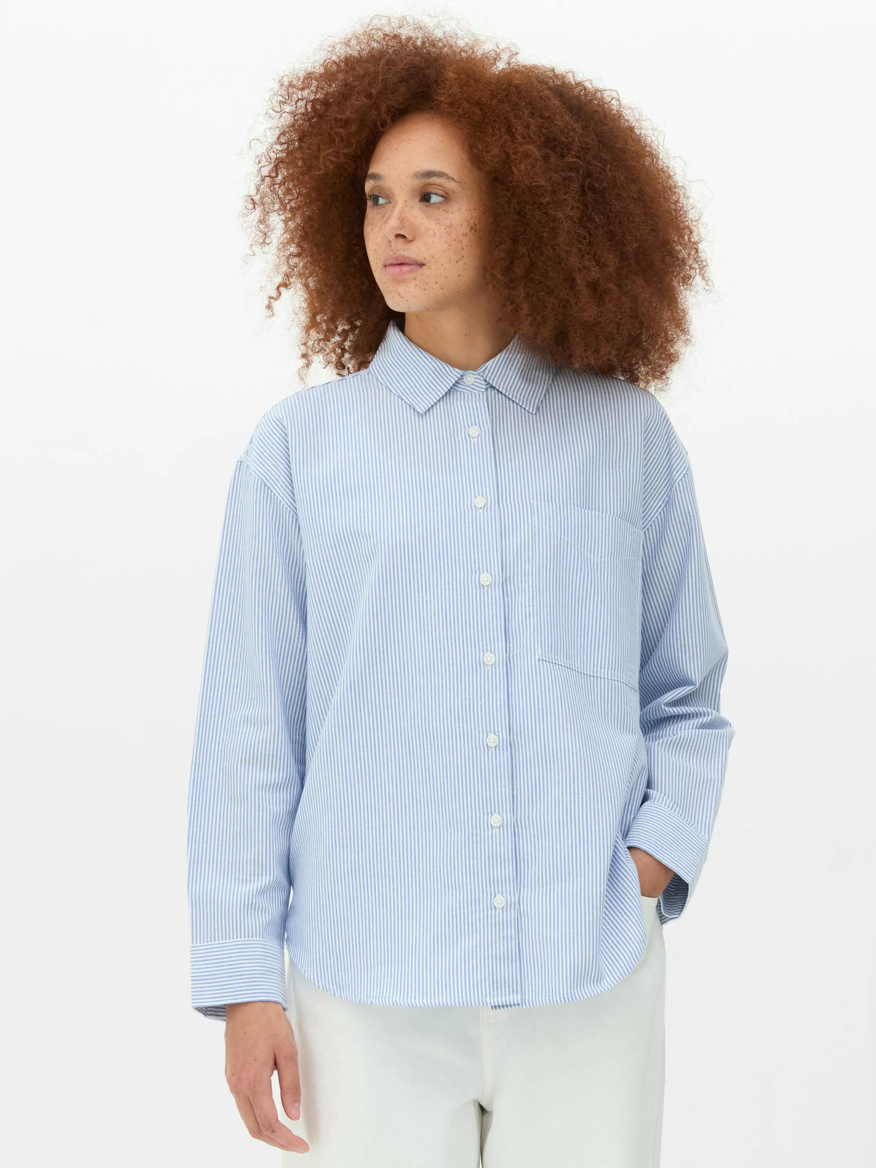 Chemise Oxford à Rayures-Primark Clearance