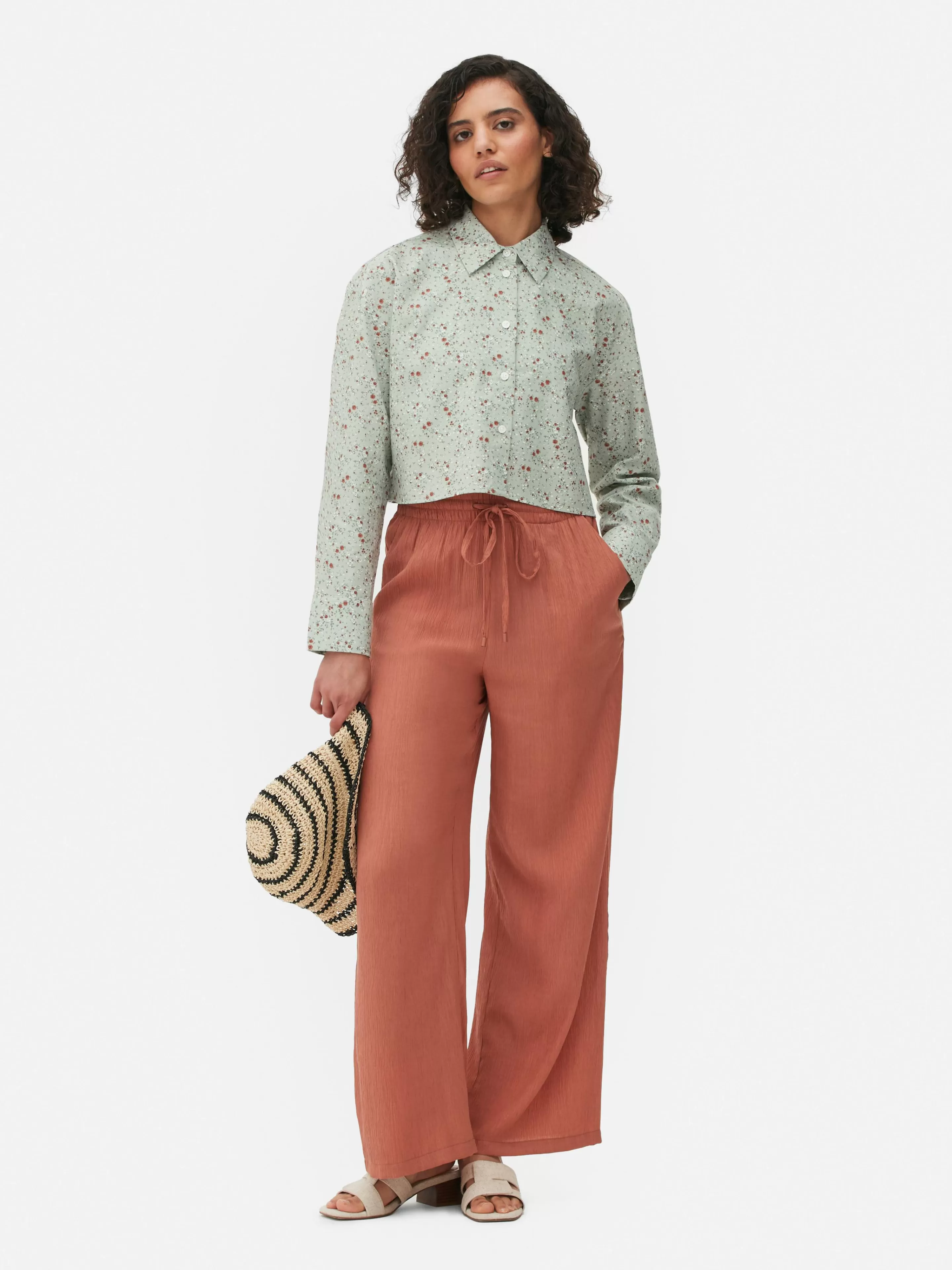 Chemise Oxford Courte-Primark Discount