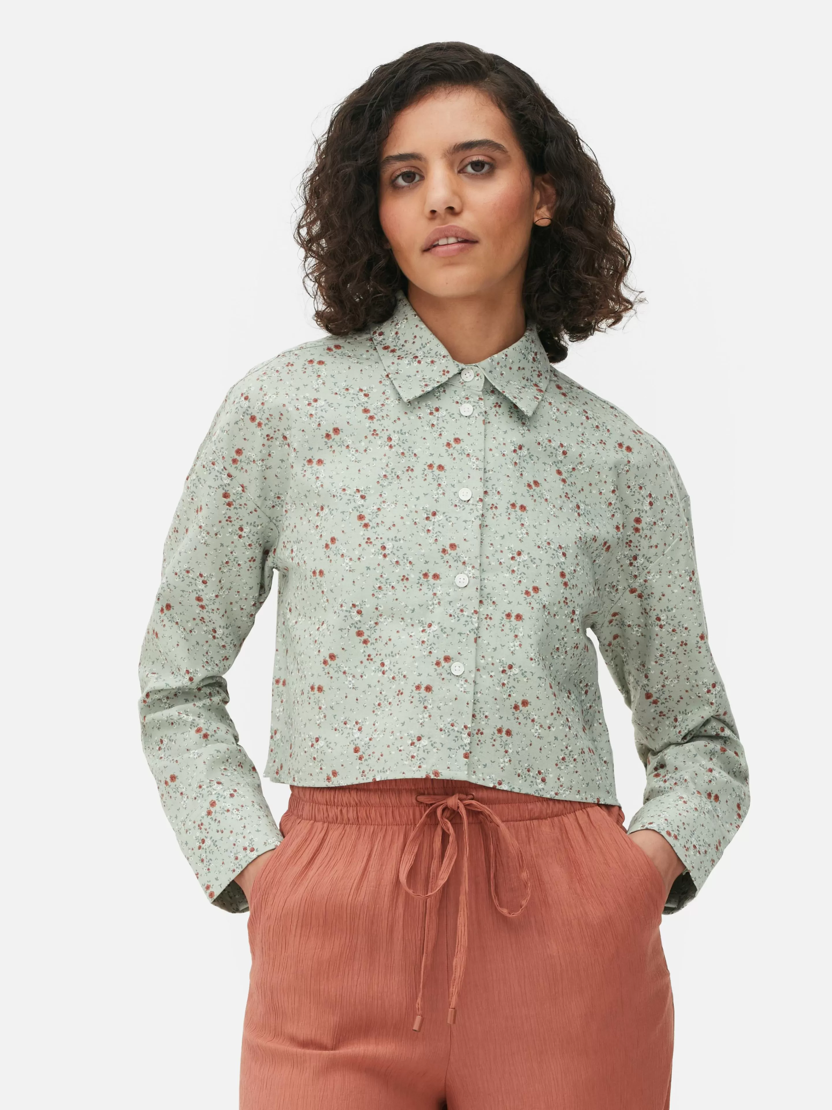 Chemise Oxford Courte-Primark Discount