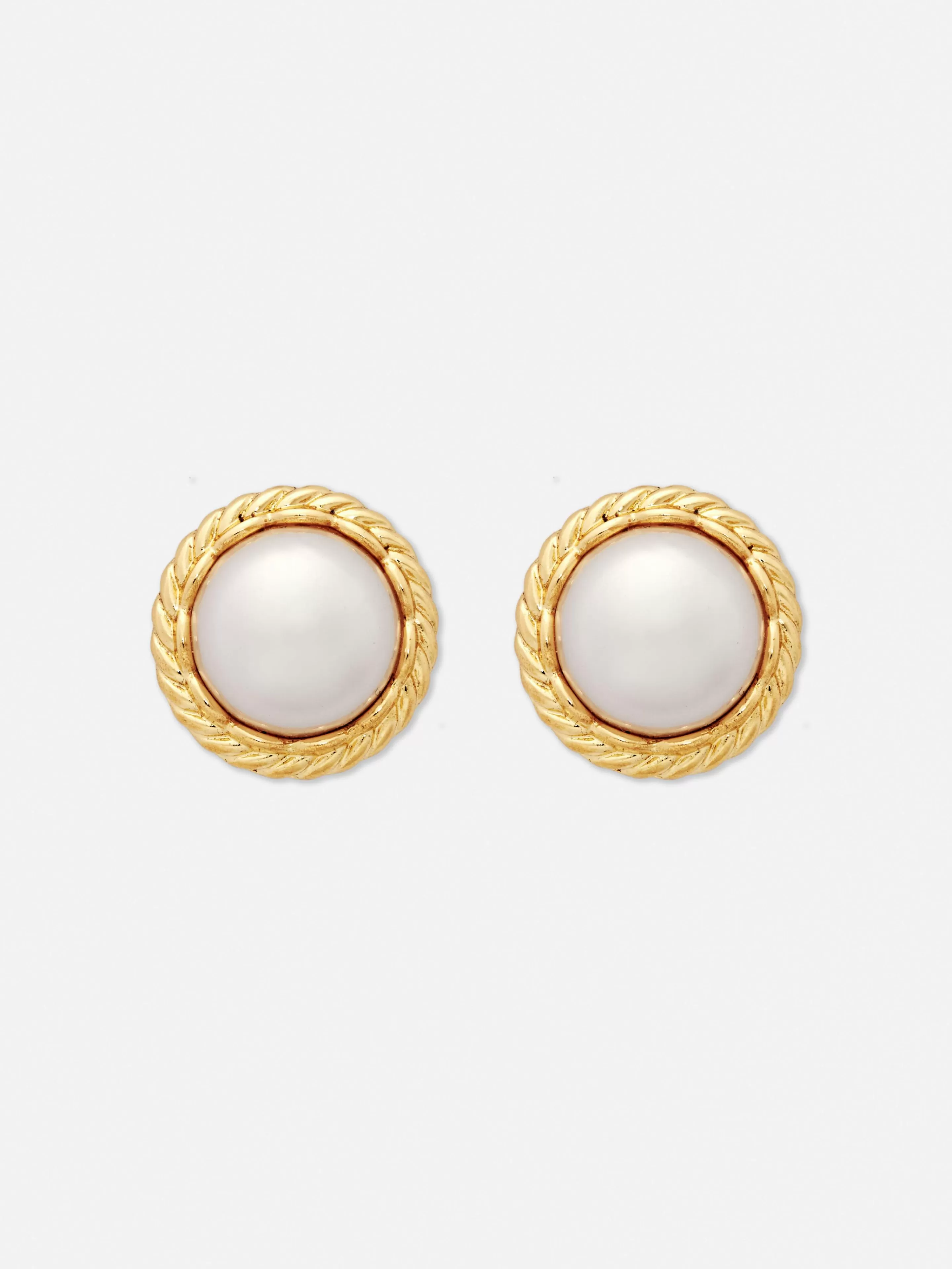 Clous D'oreilles Torsadés à Fausses Perles-Primark Store