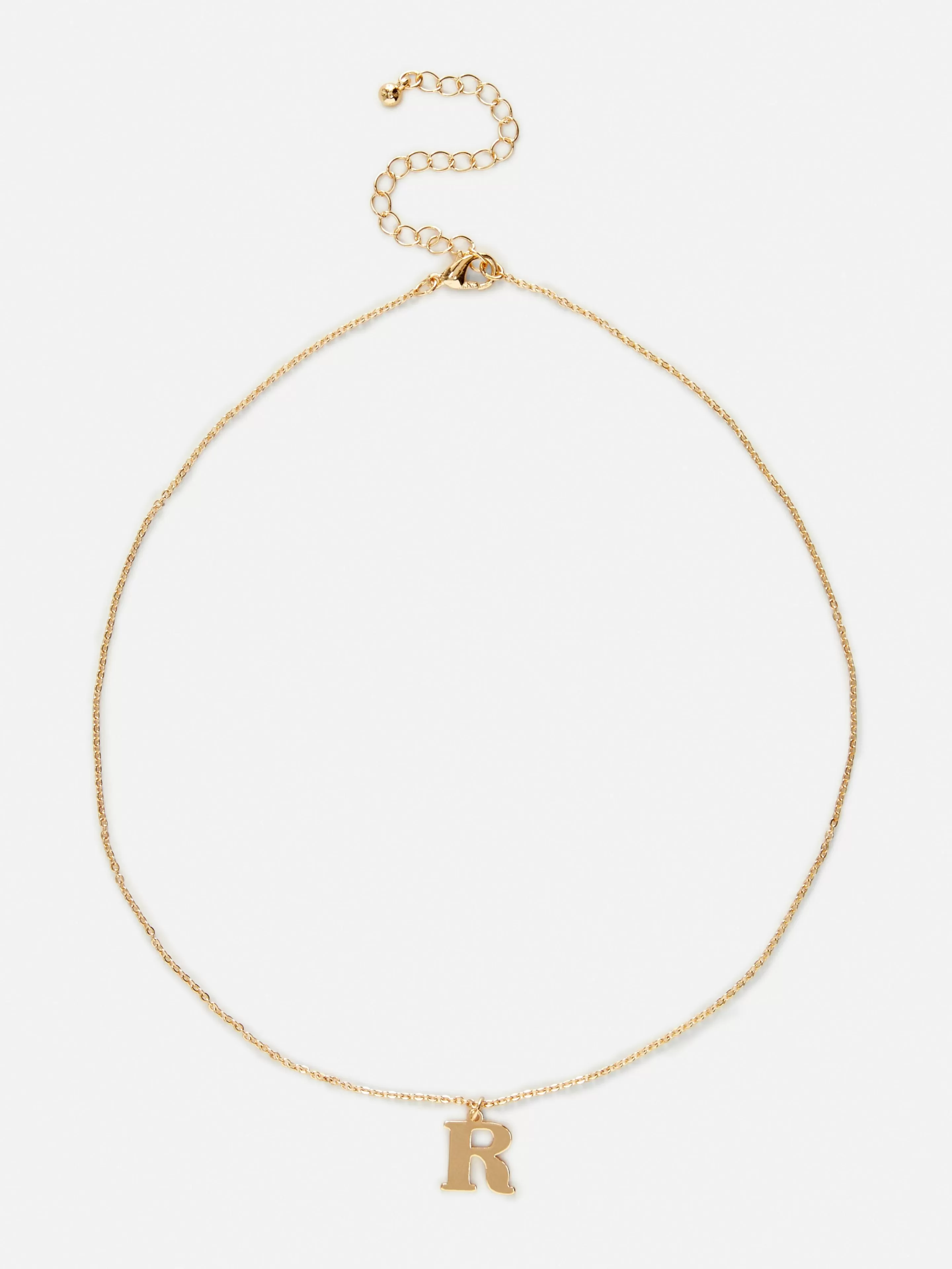 Collier Chaîne à Breloque Initiale-Primark Fashion