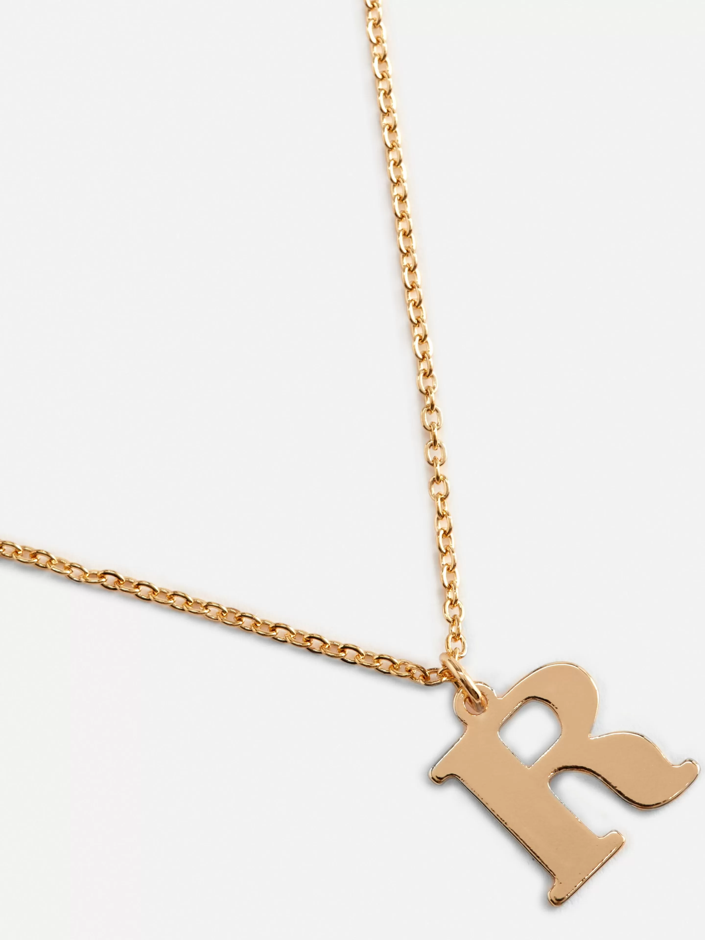 Collier Chaîne à Breloque Initiale-Primark Fashion