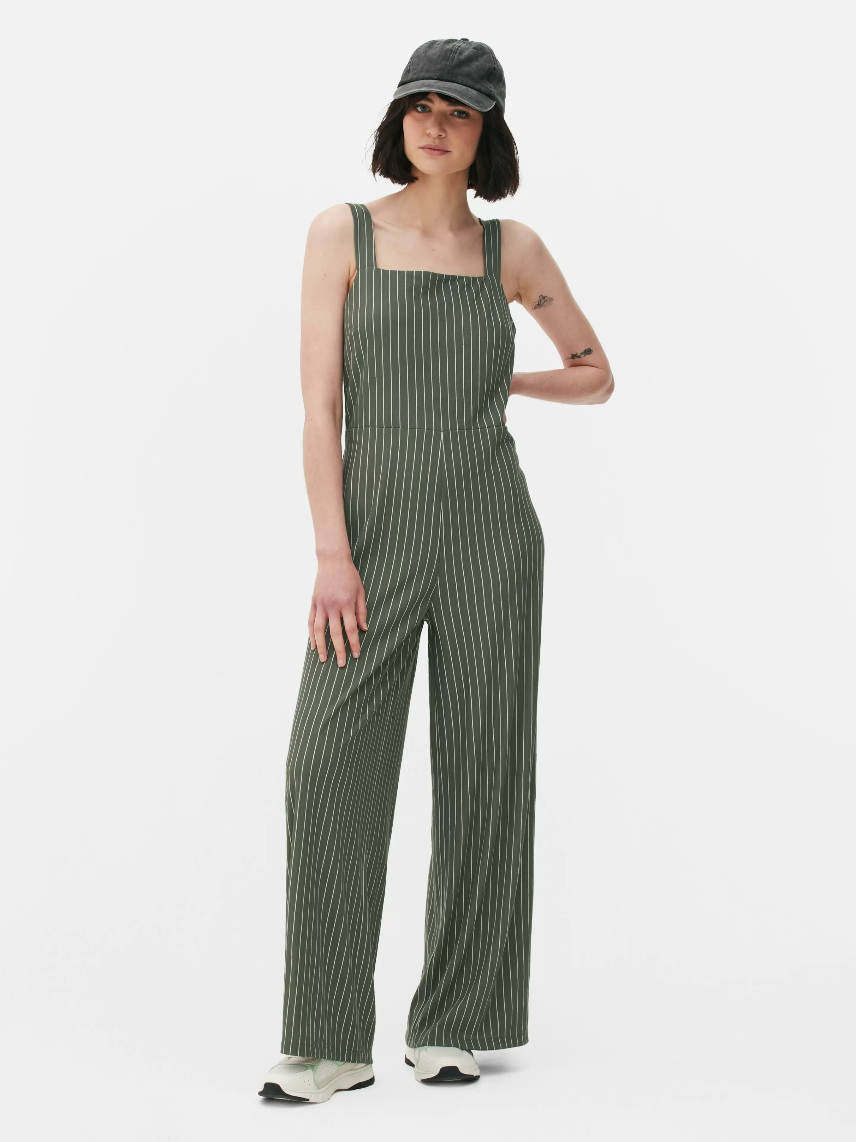 Combinaison Rayée Sans Manches-Primark Hot