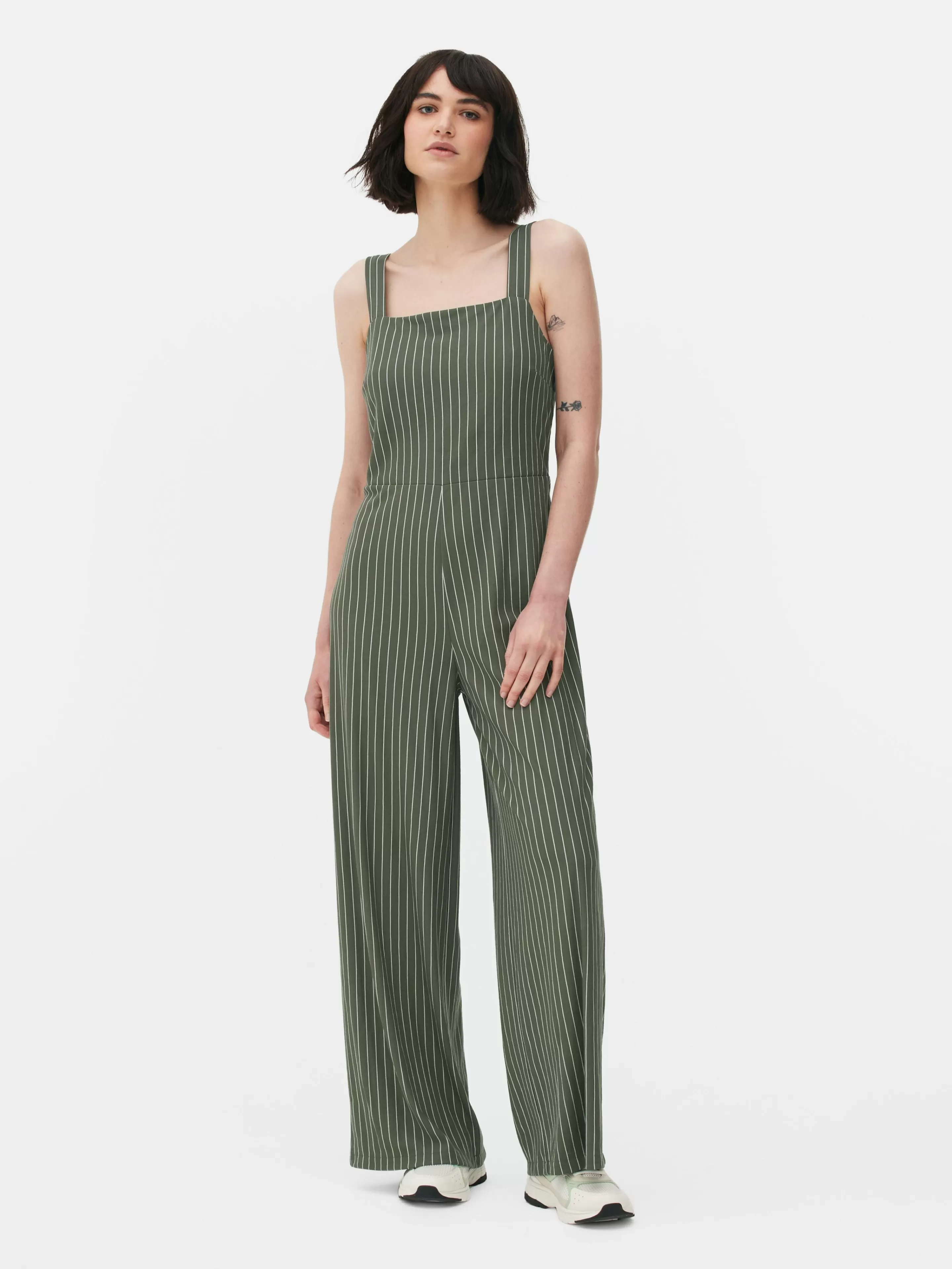 Combinaison Rayée Sans Manches-Primark Hot