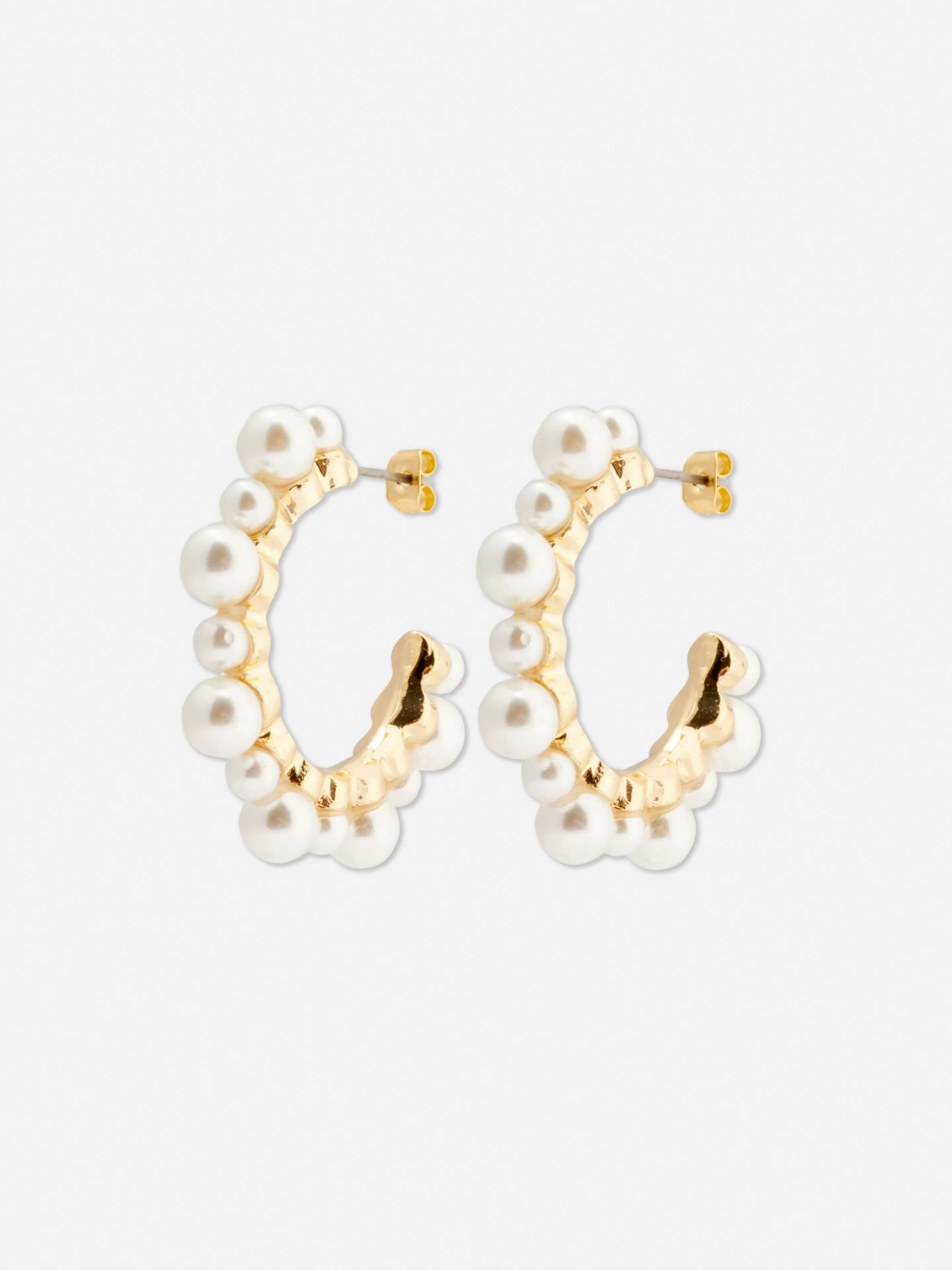 Créoles En Fausses Perles-Primark Clearance