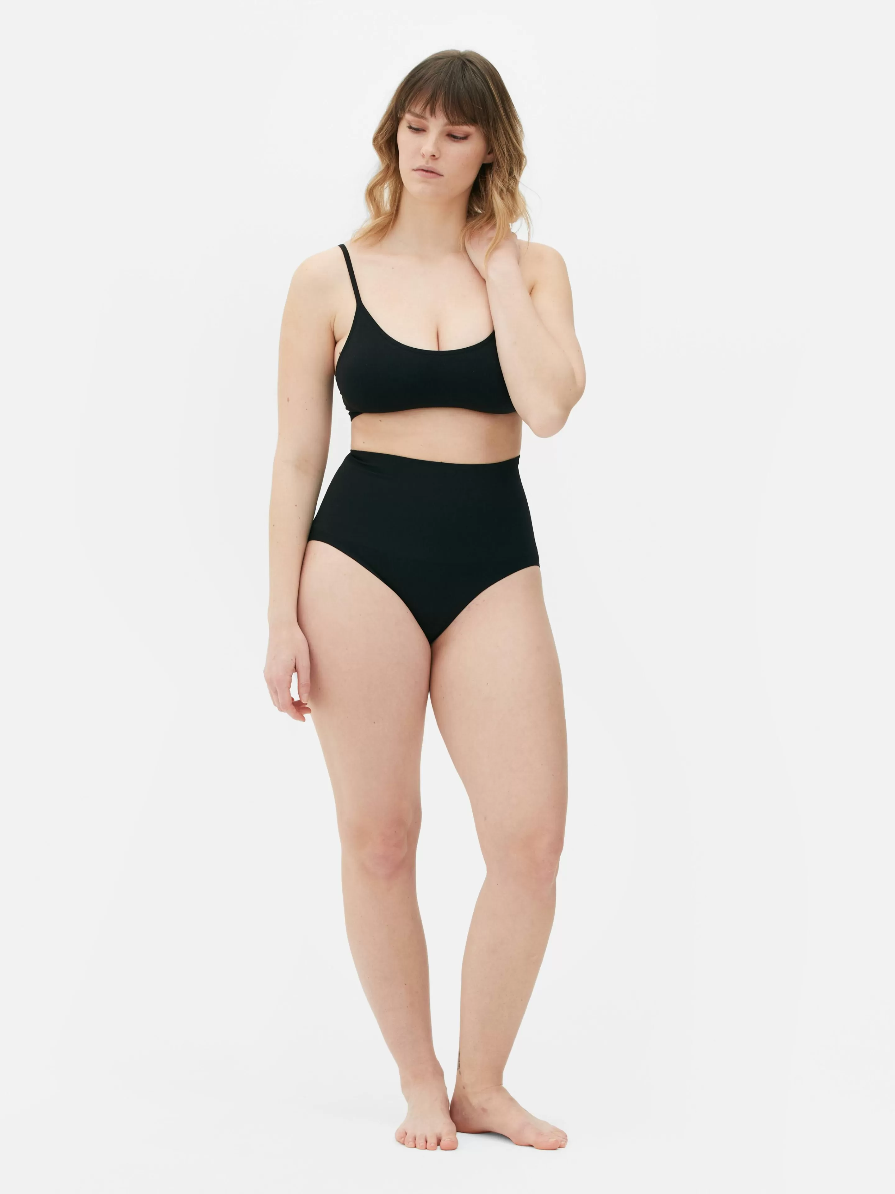 Culotte Gainante Taille Haute Sans Couture-Primark Store