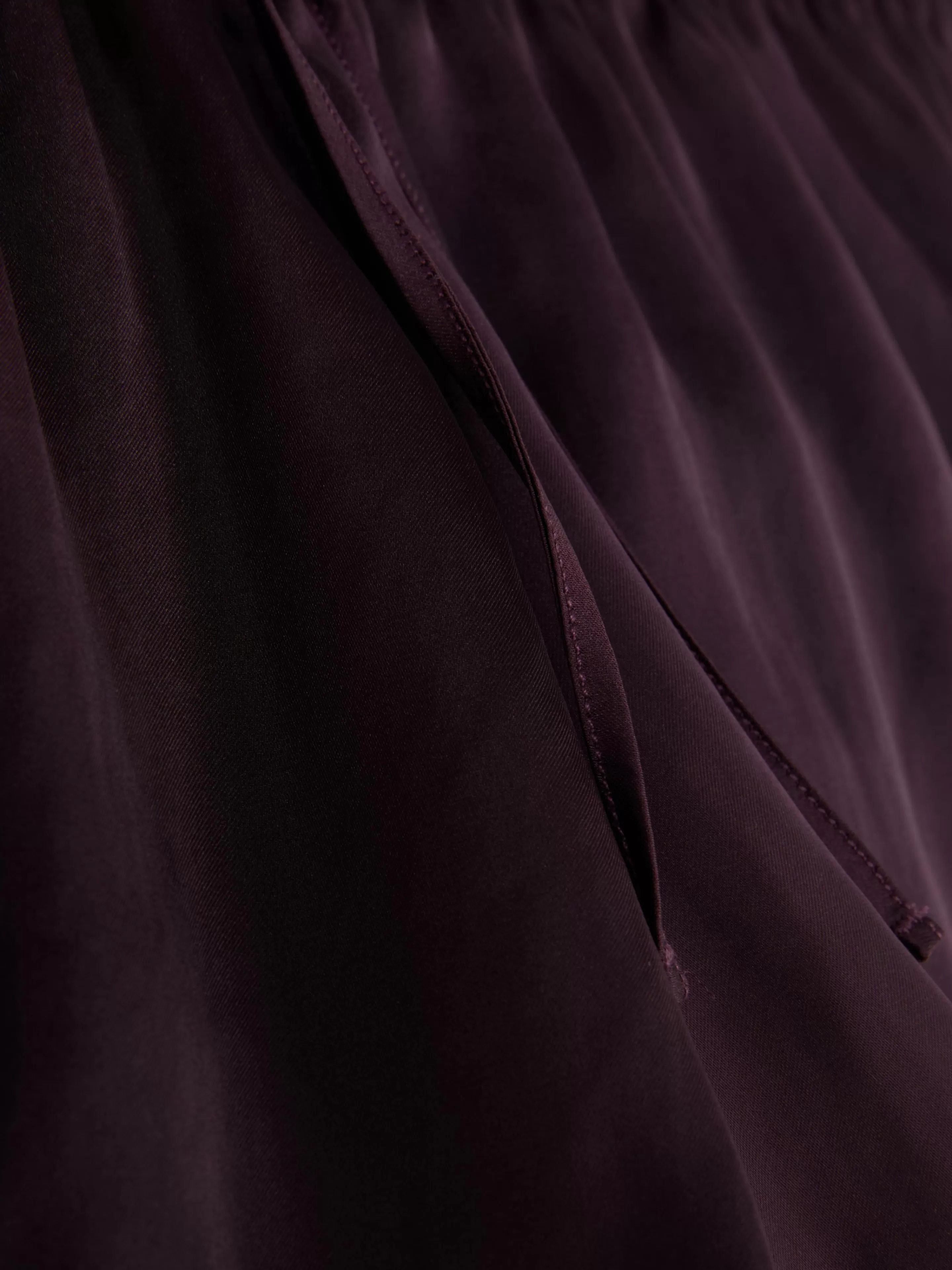 Culotte Légère En Satin Avec Finitions En Dentelle-Primark Store