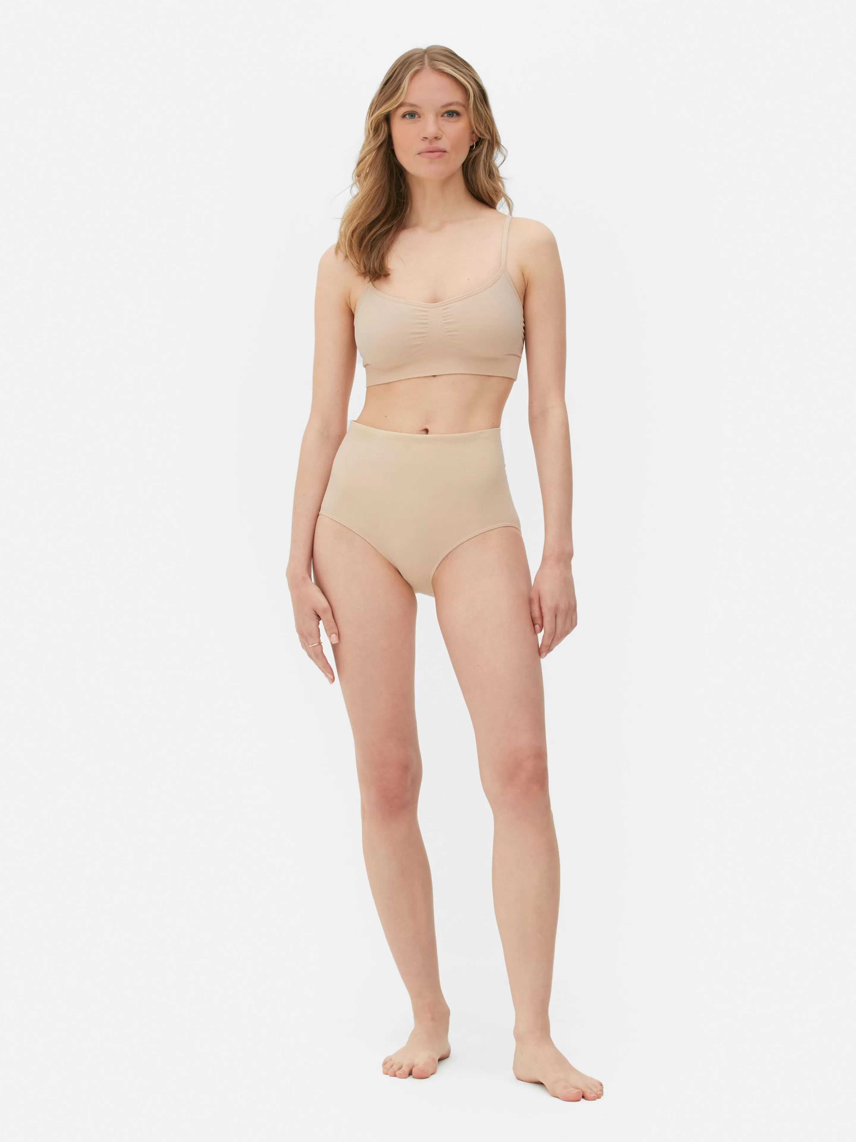 Culotte Taille Haute Amincissante Sans Coutures-Primark Shop