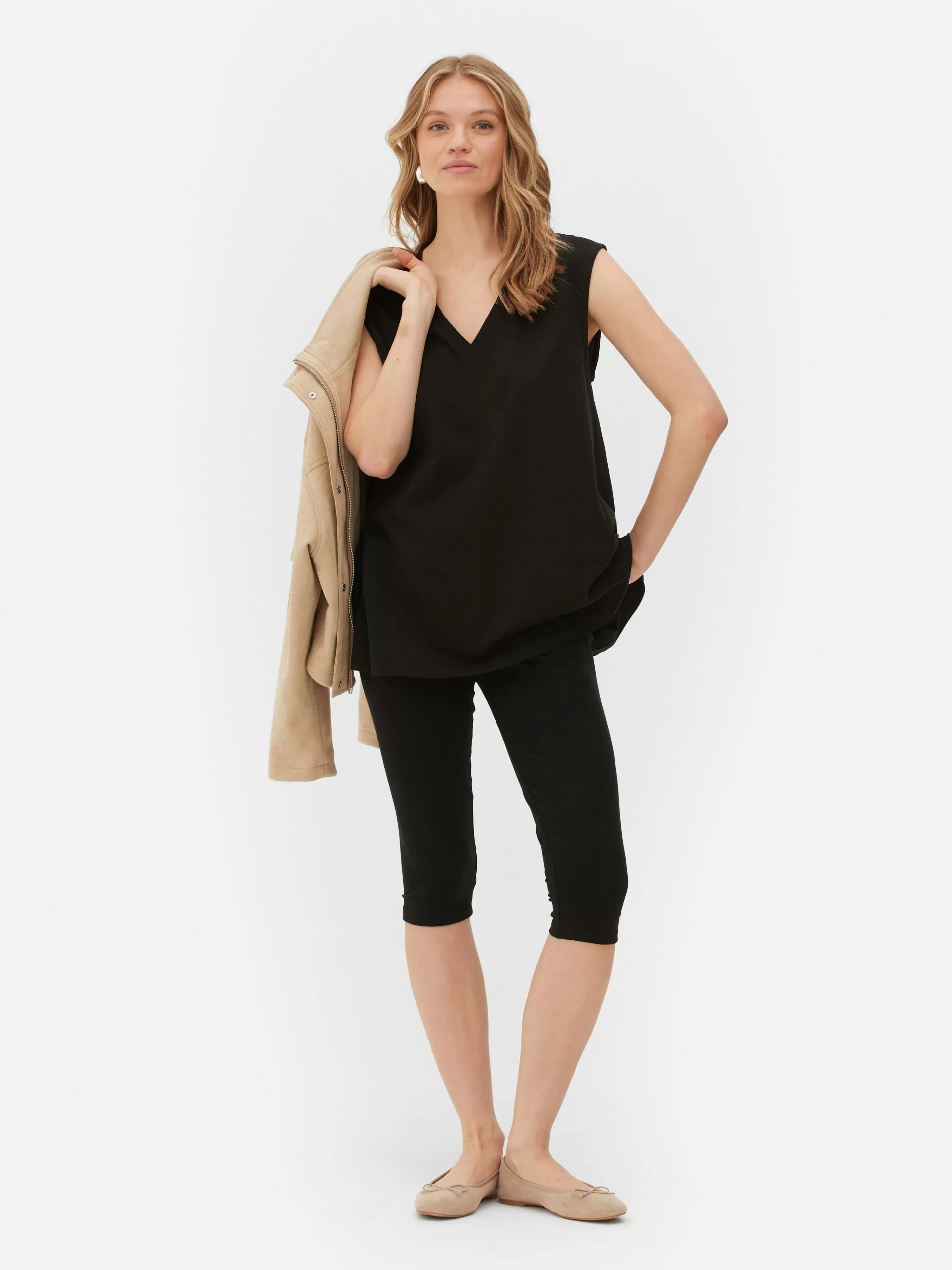 Débardeur à Col En V Sans Manches-Primark Outlet