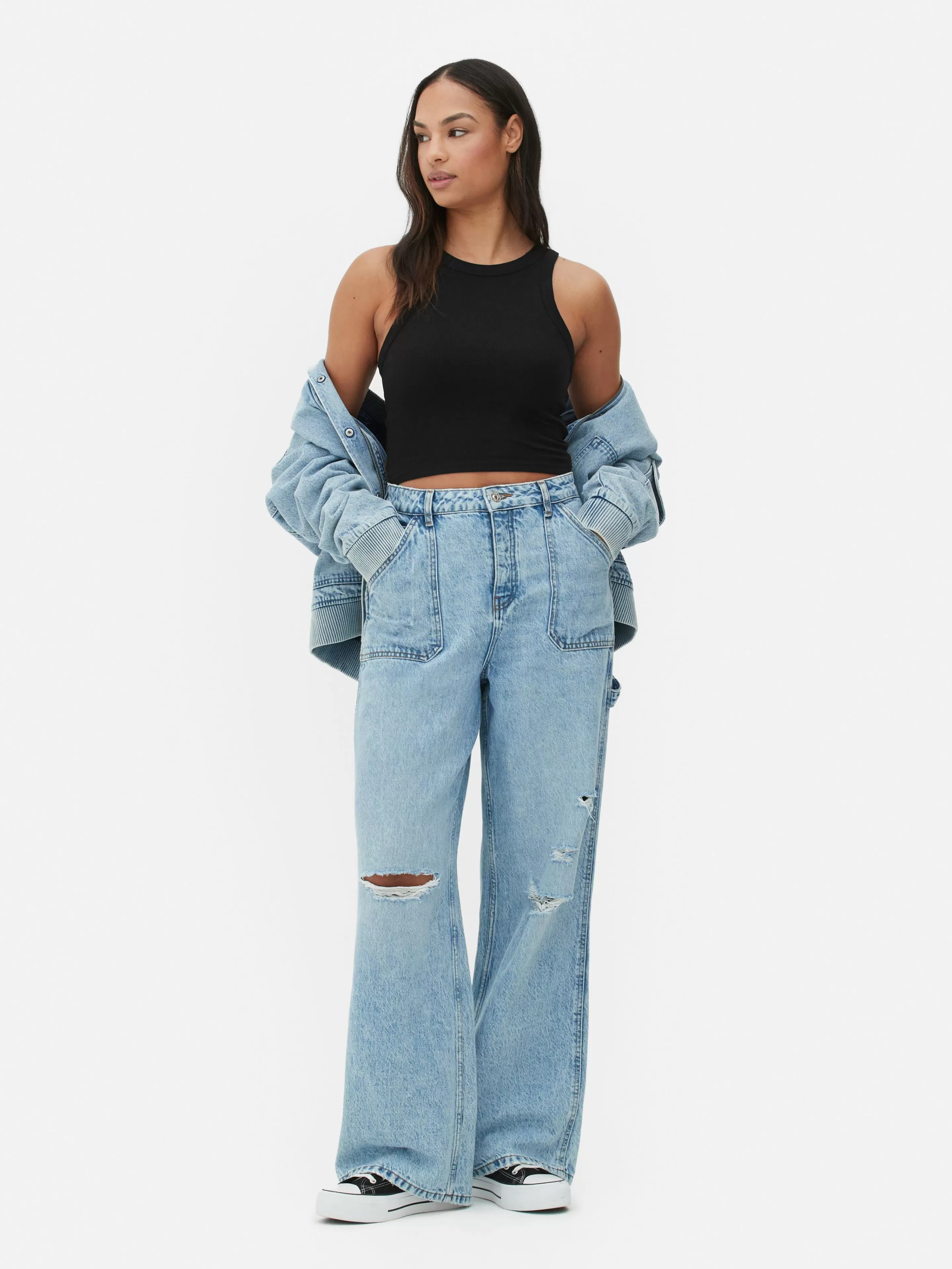 Débardeur Côtelé à Dos Nageur-Primark Best Sale