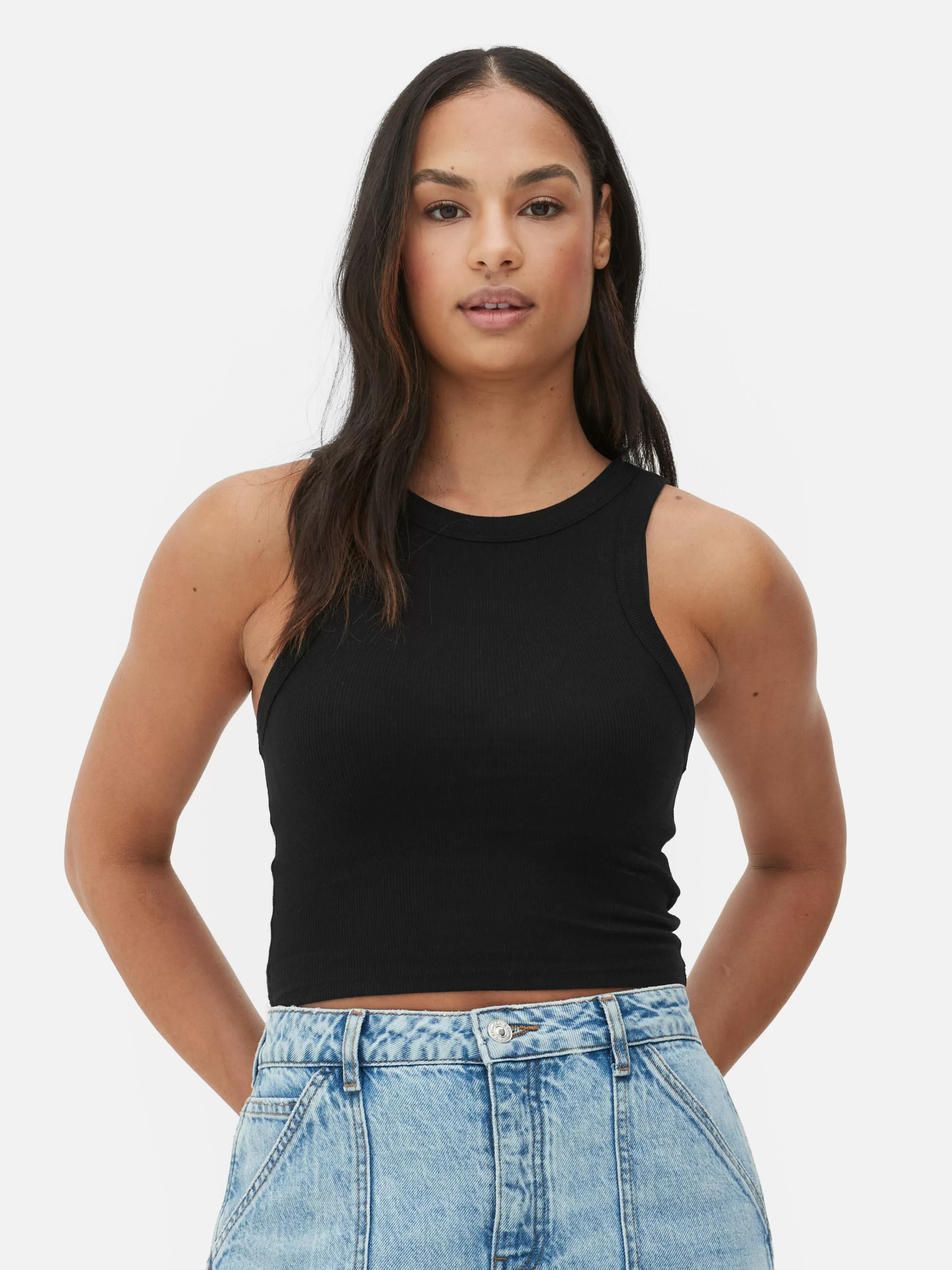 Débardeur Côtelé à Dos Nageur-Primark Best Sale