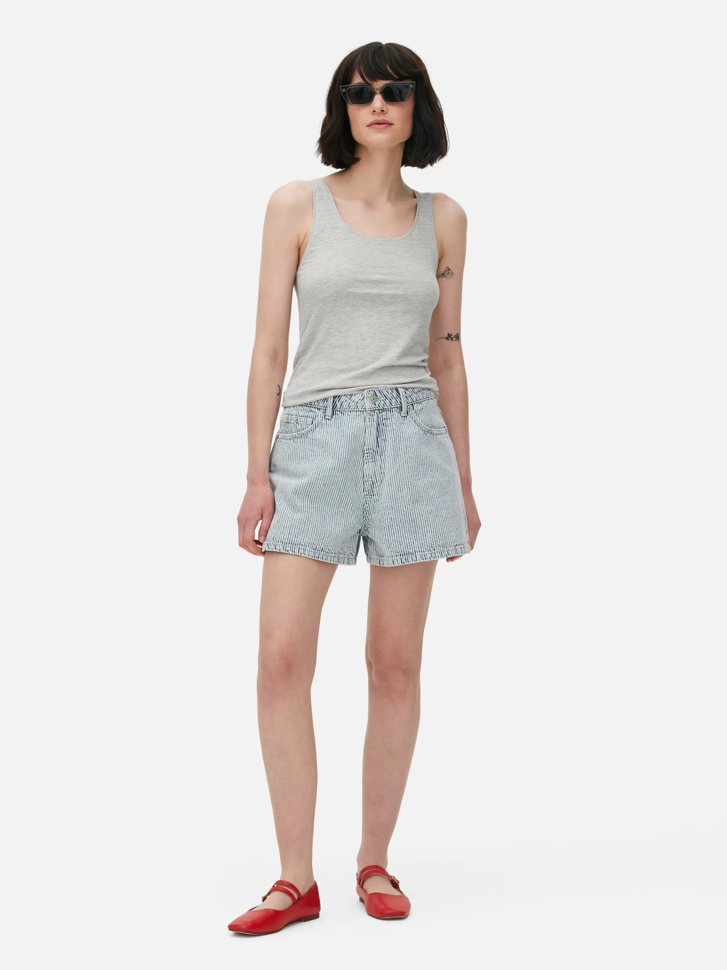 Débardeur Décolleté En Tissu Stretch-Primark Outlet