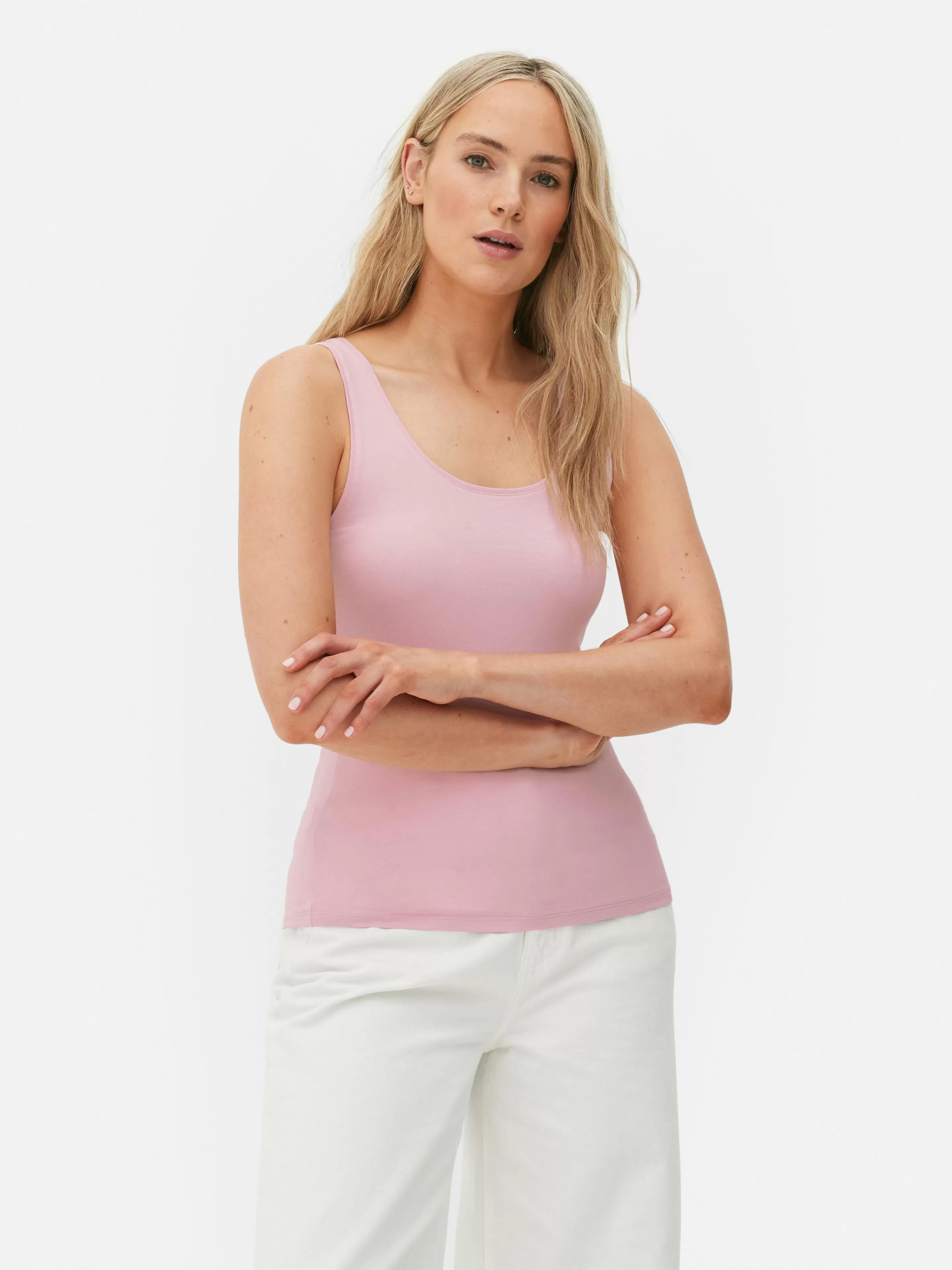 Débardeur Stretch Décolleté Essential-Primark Shop