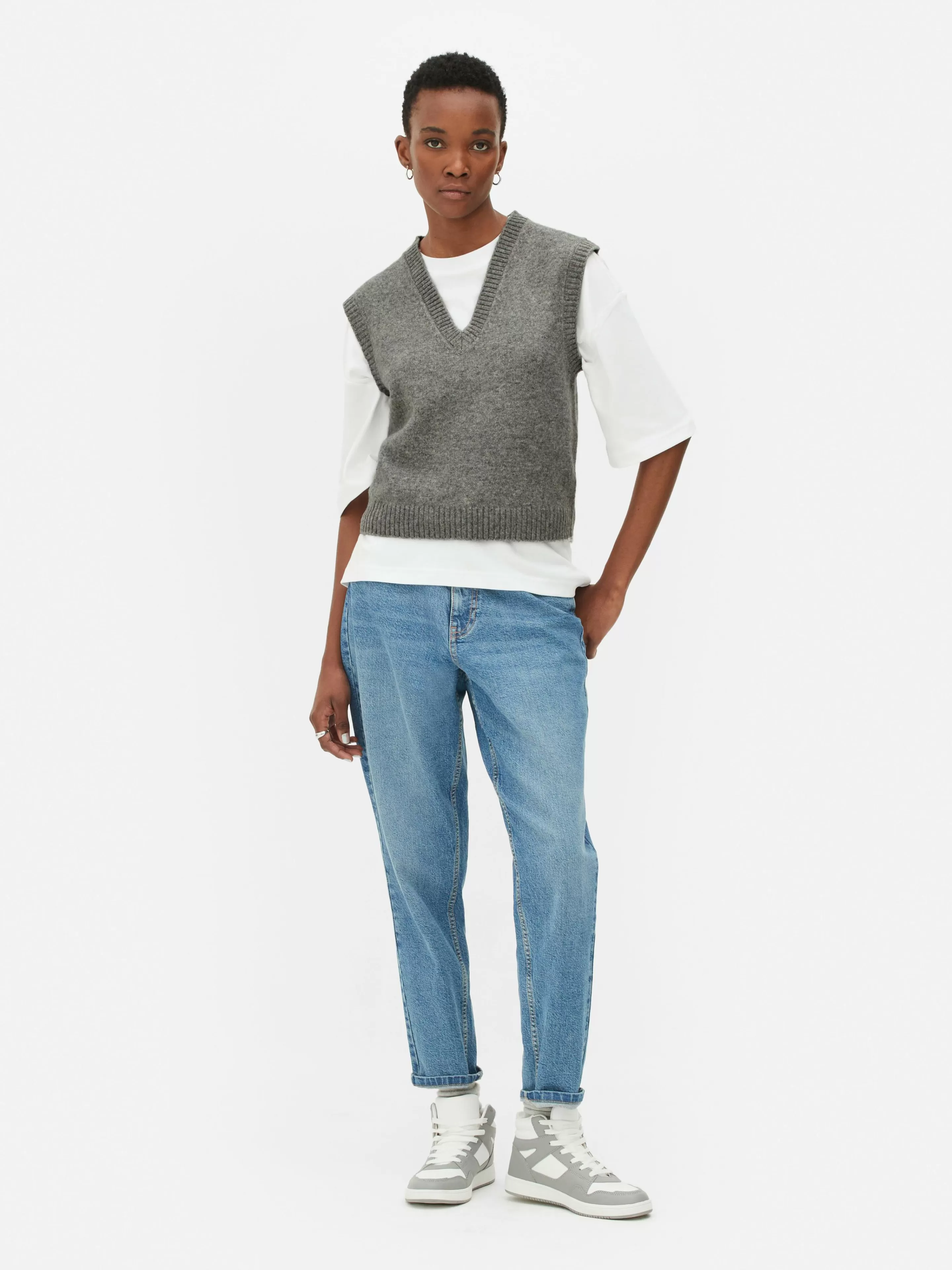 Débardeur Tricoté à Col En V-Primark Store