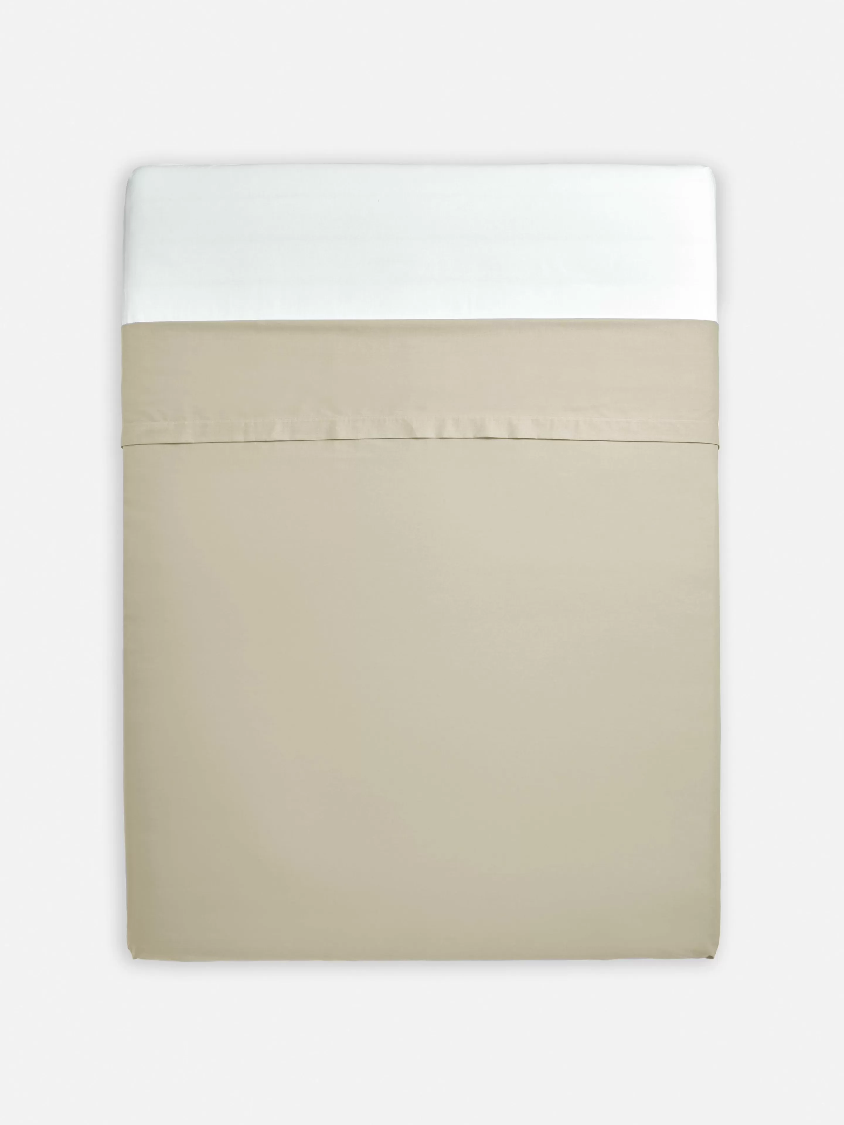 Drap Plat King Size En Coton-Primark Cheap