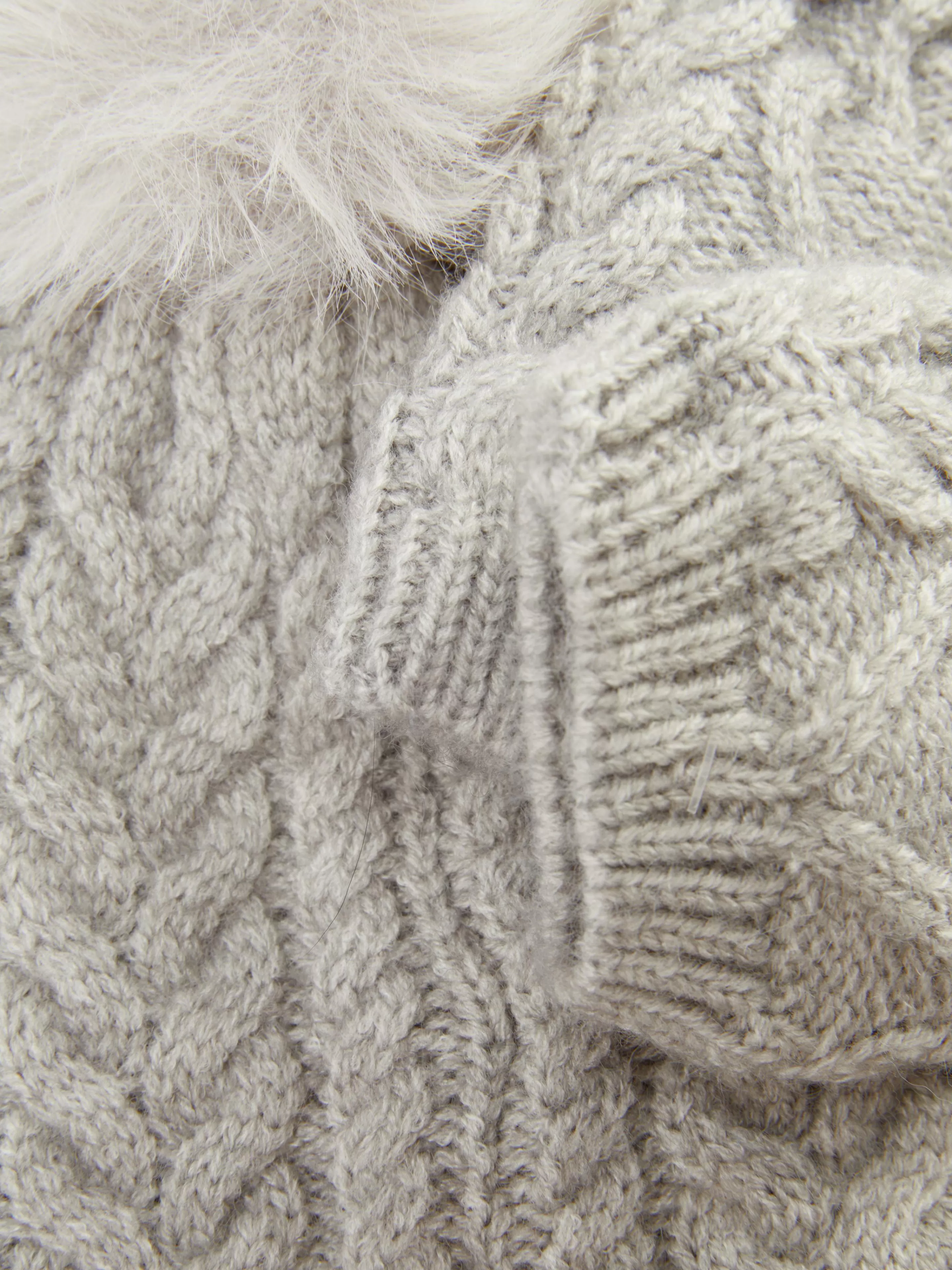 Ensemble Bonnet Et Moufles En Maille Torsadée-Primark Discount