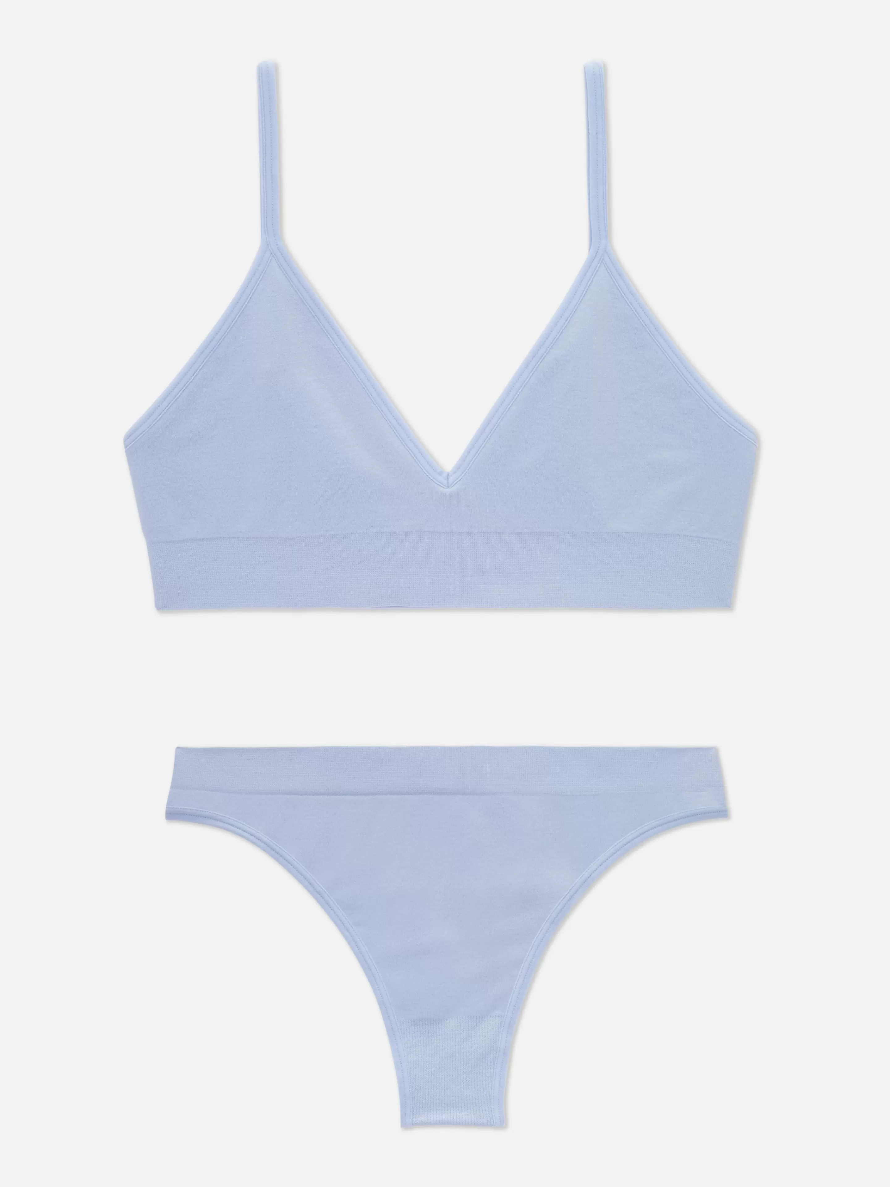 Ensemble Brassière Triangle Et String Sans Couture-Primark Cheap