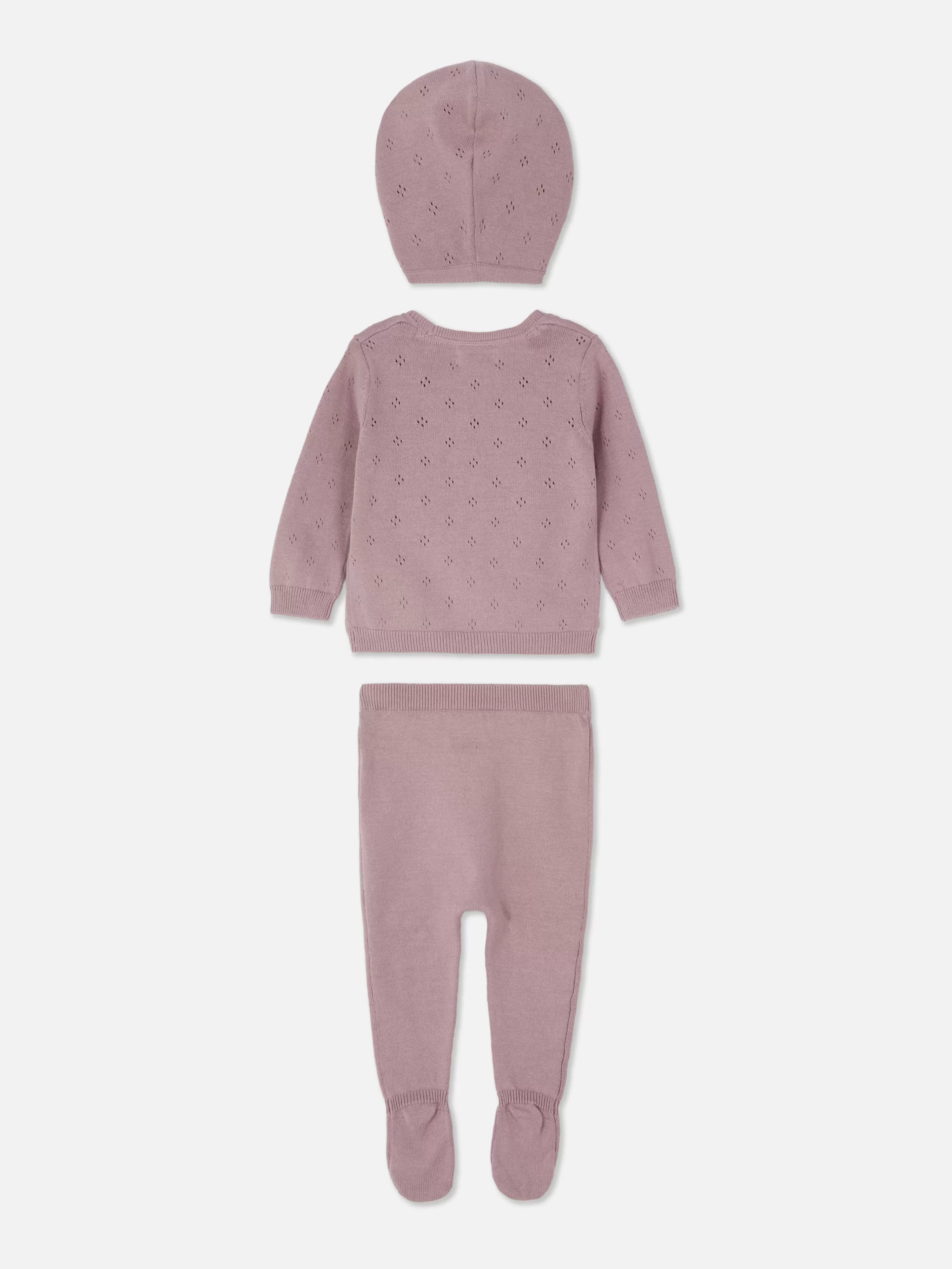 Ensemble Gilet, Legging Et Casquette En Maille-Primark Shop
