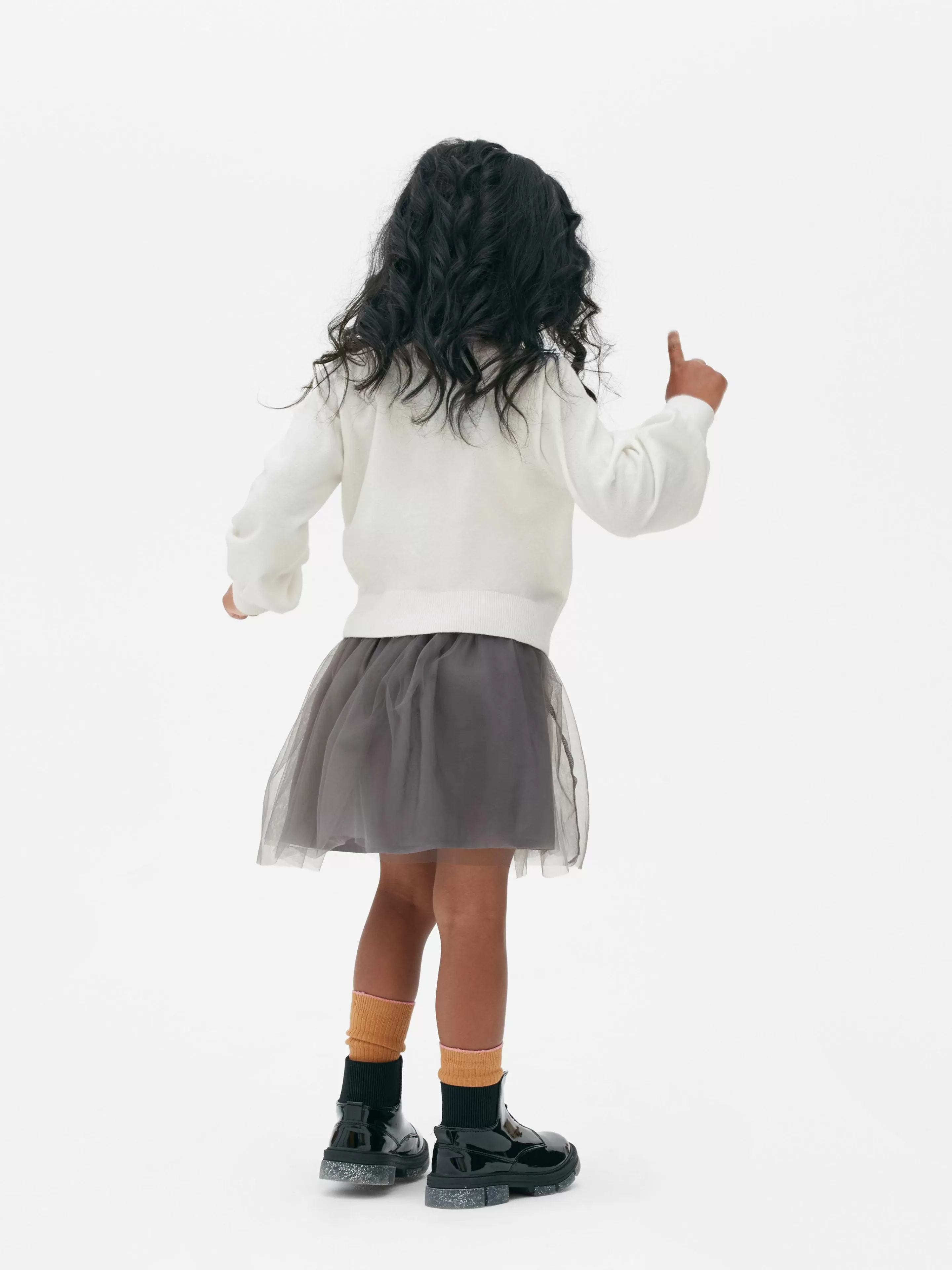 Ensemble Gilet Tricoté Et Tutu-Primark Hot