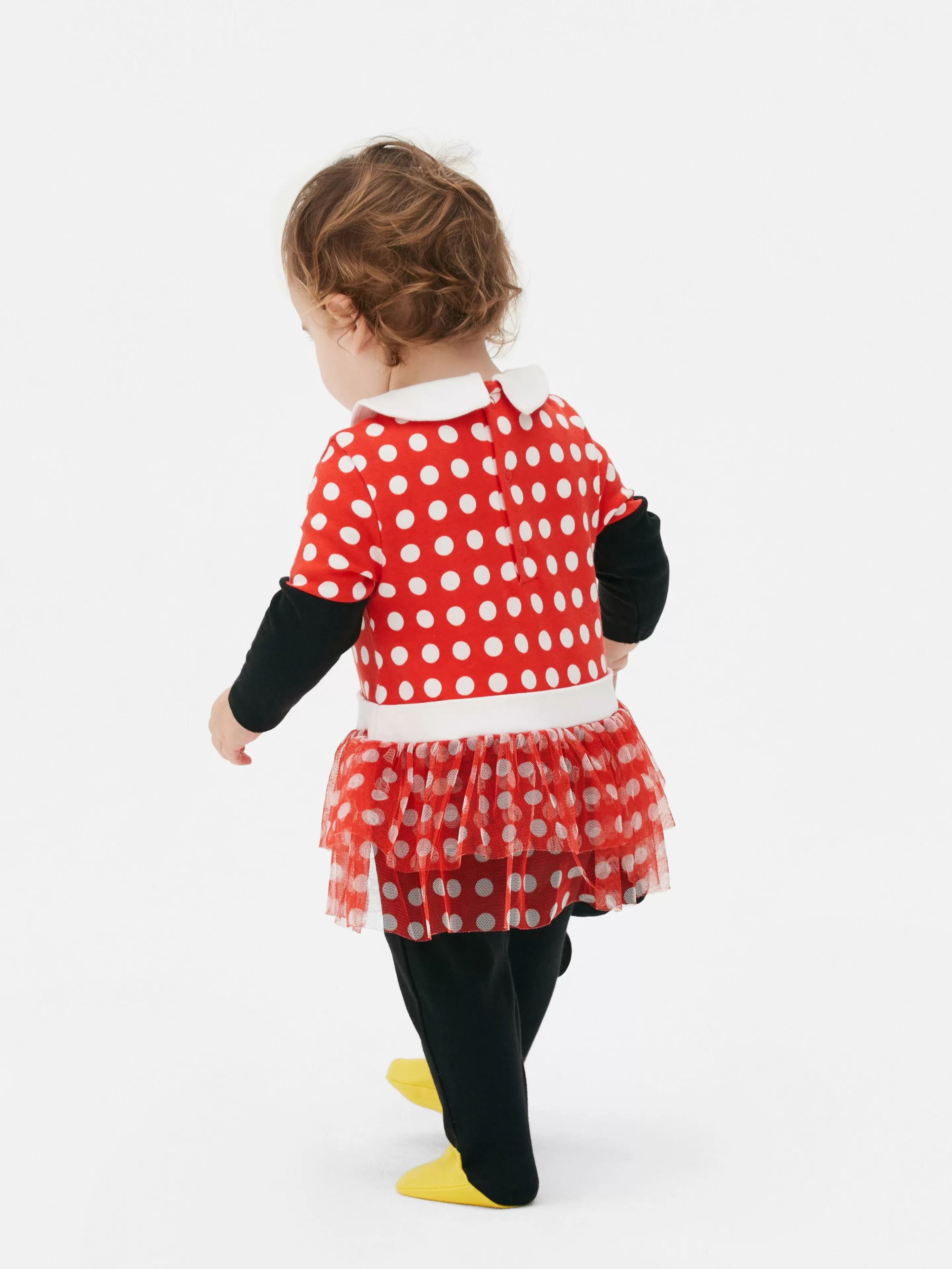 Ensemble Grenouillère Et Bonnet Disney Minnie Mouse-Primark New
