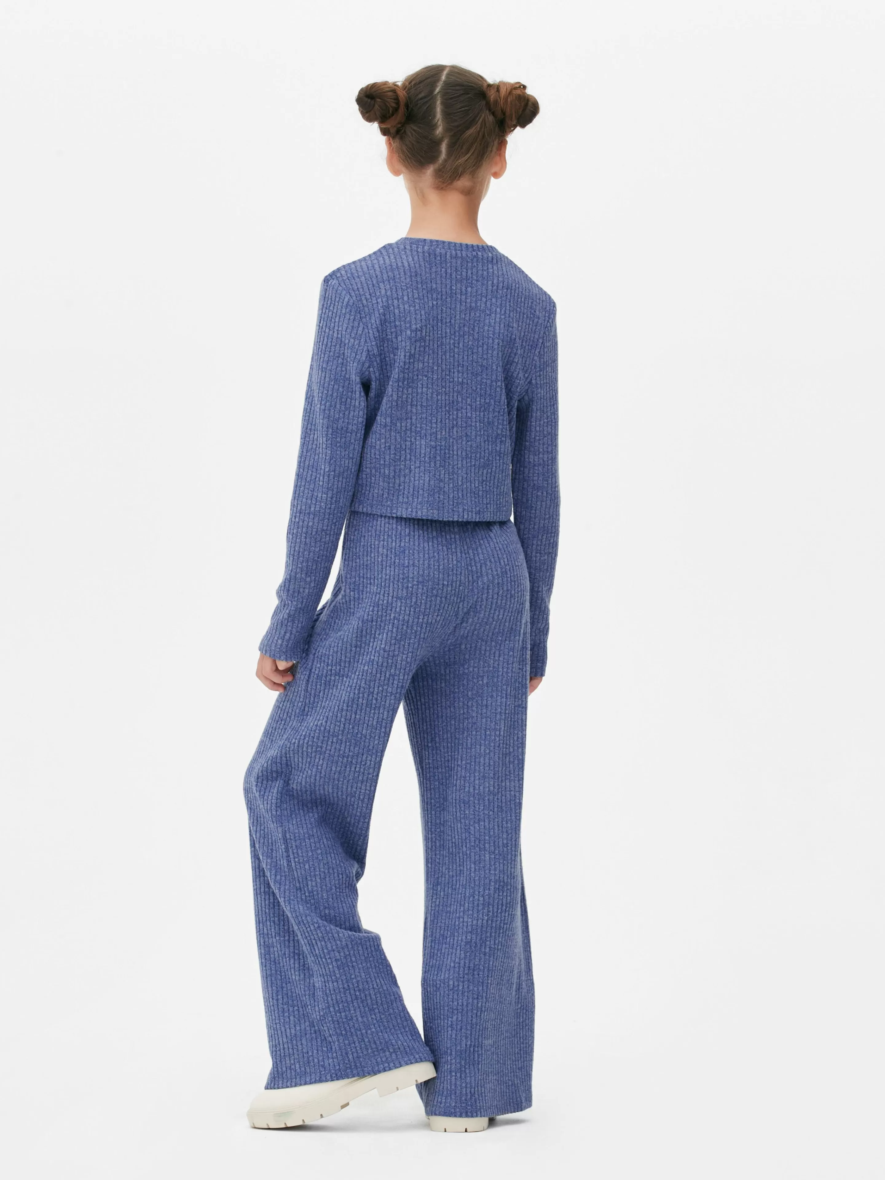 Ensemble Haut Côtelé à Manches Longues Et Legging-Primark Clearance