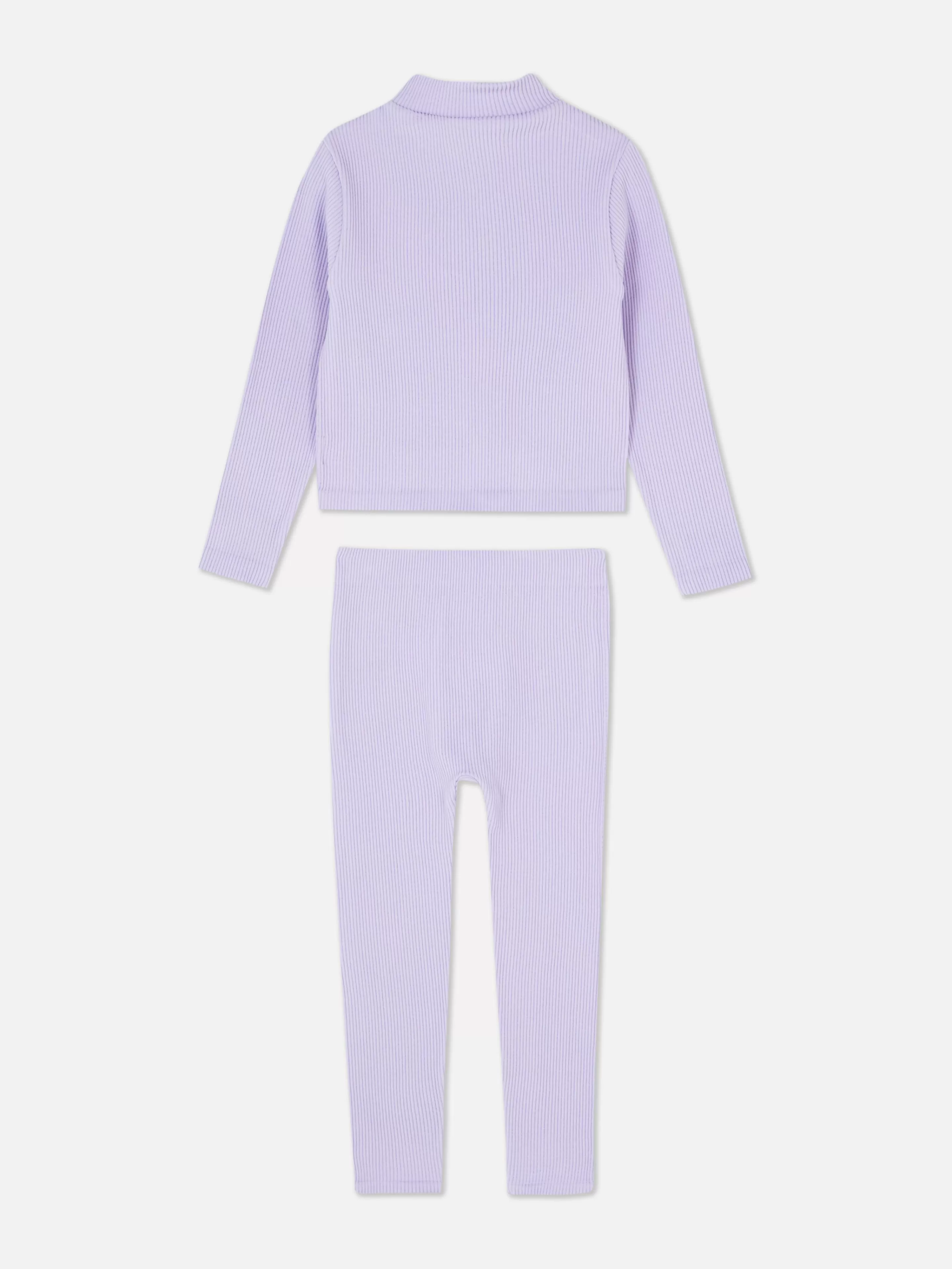 Ensemble Haut Et Legging Côtelés Sans Coutures-Primark Cheap