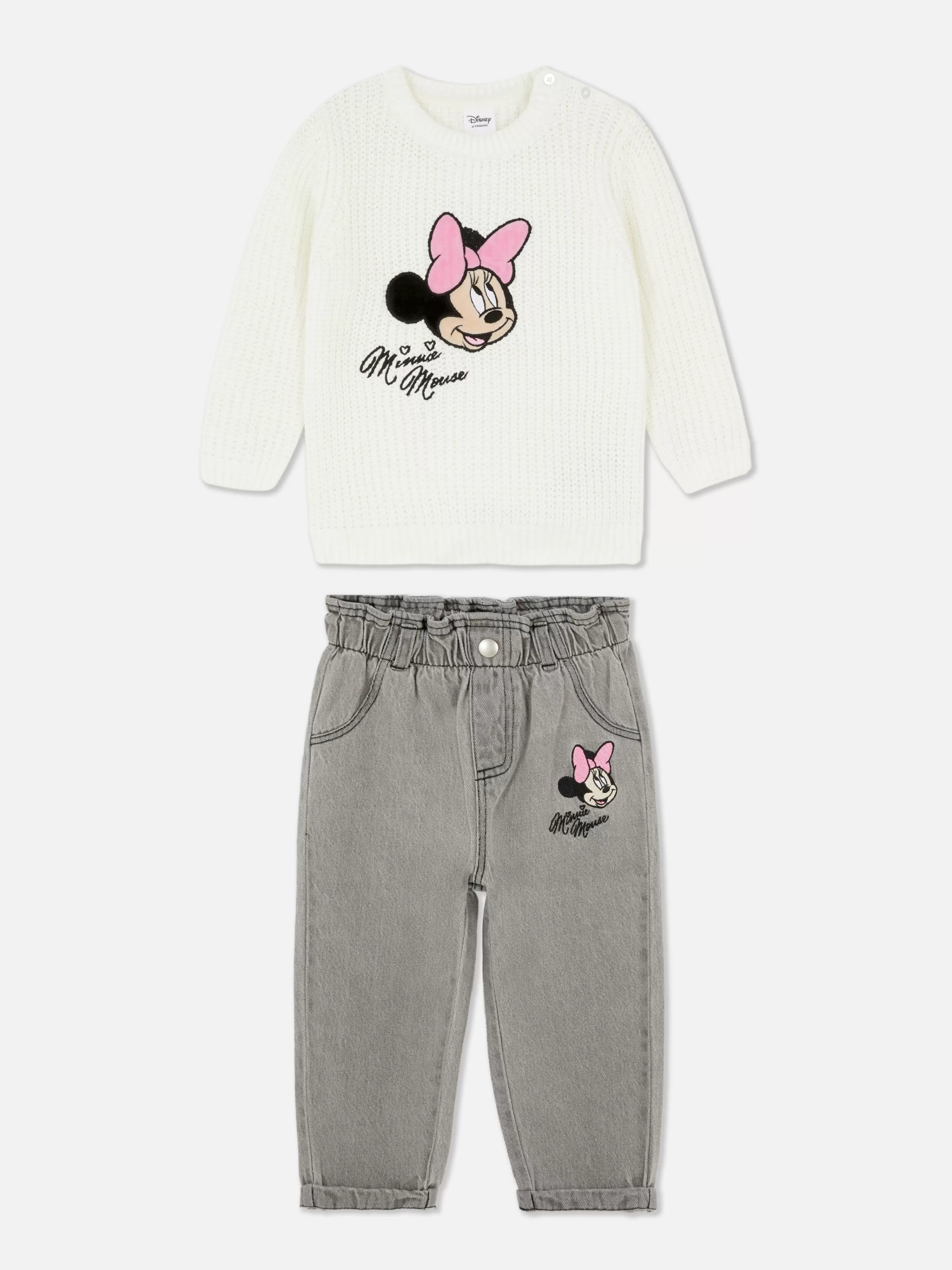 Ensemble Pull En Maille Et Jean Disney Minnie Mouse-Primark Fashion