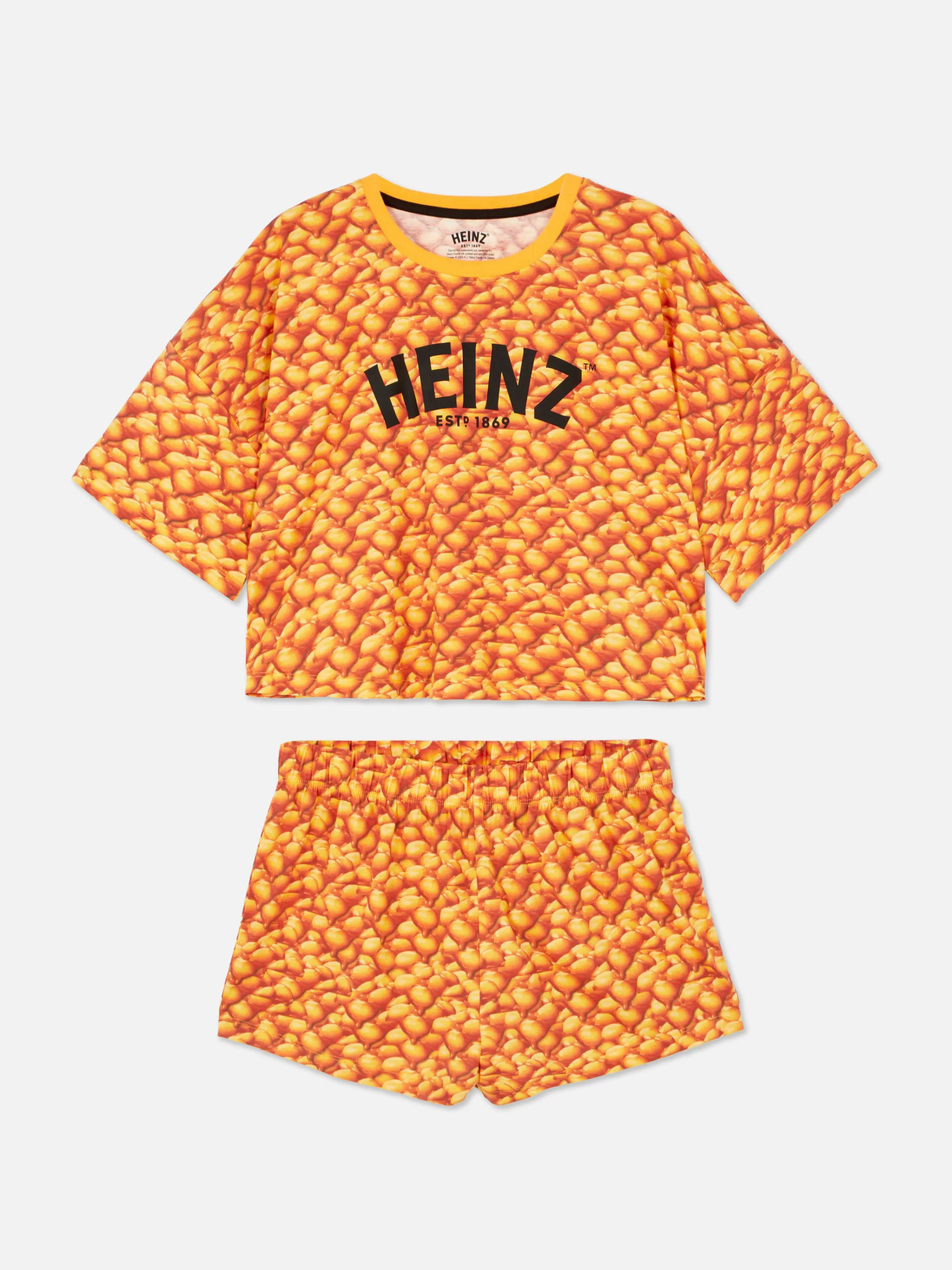 Ensemble Pyjama Court Graphique Heinz Beans-Primark New