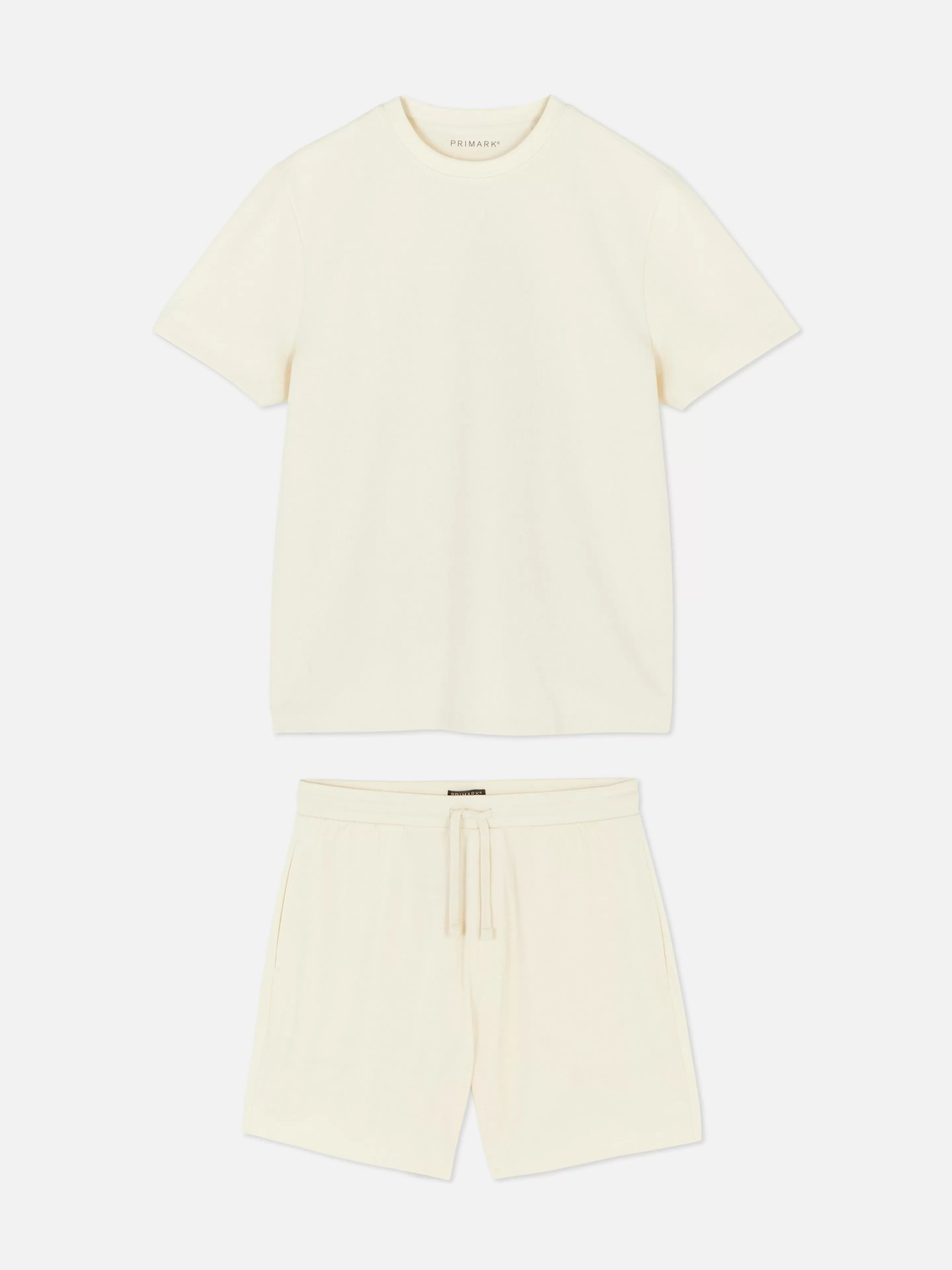 Ensemble Pyjama Gaufré T-shirt Et Short En Jersey-Primark Cheap