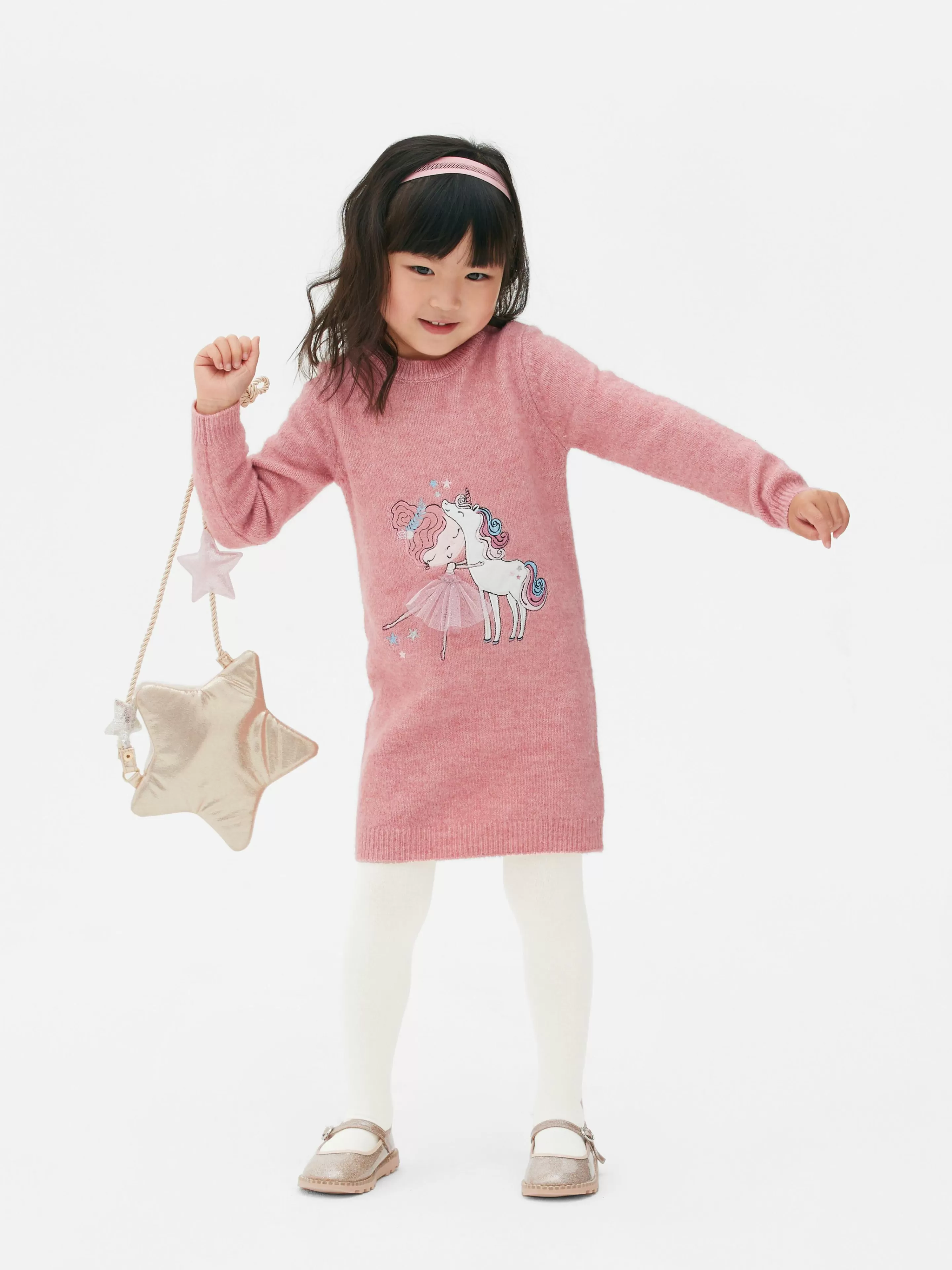 Ensemble Robe-pull Et Collants à Motif Ballerine-Primark Cheap