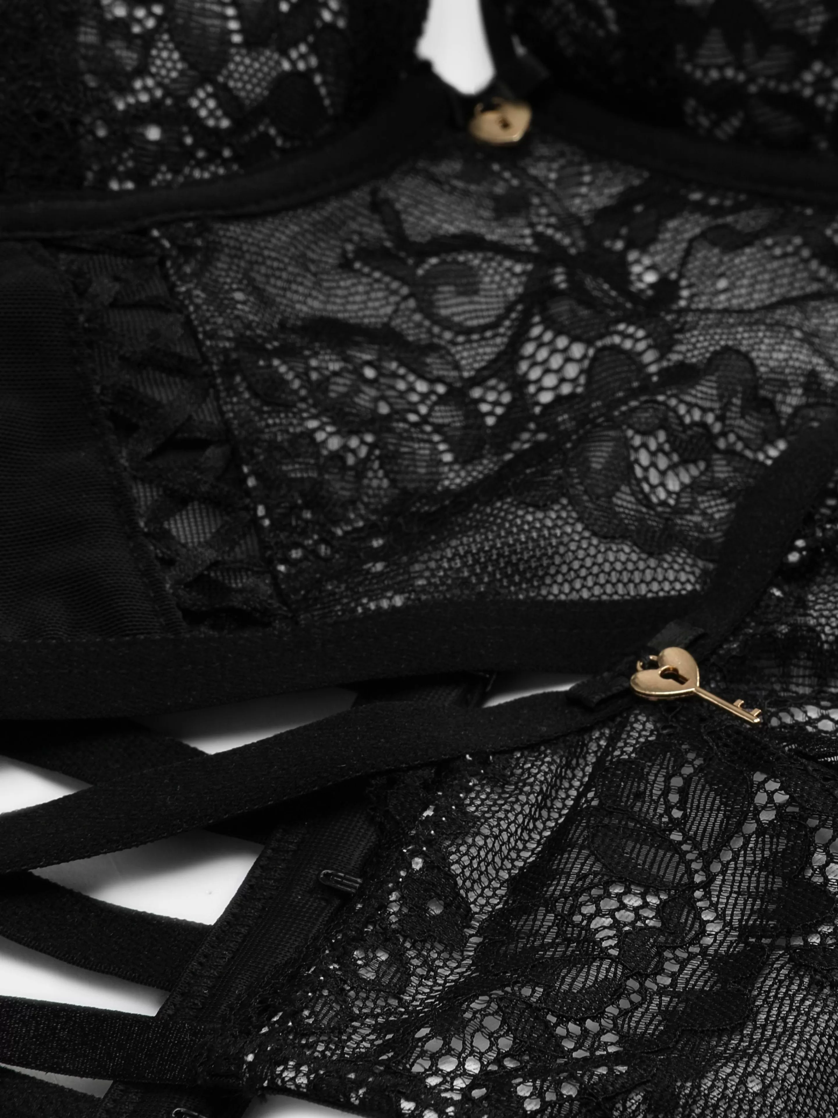 Ensemble Soutien-gorge Push-up Long Et String-Primark Outlet