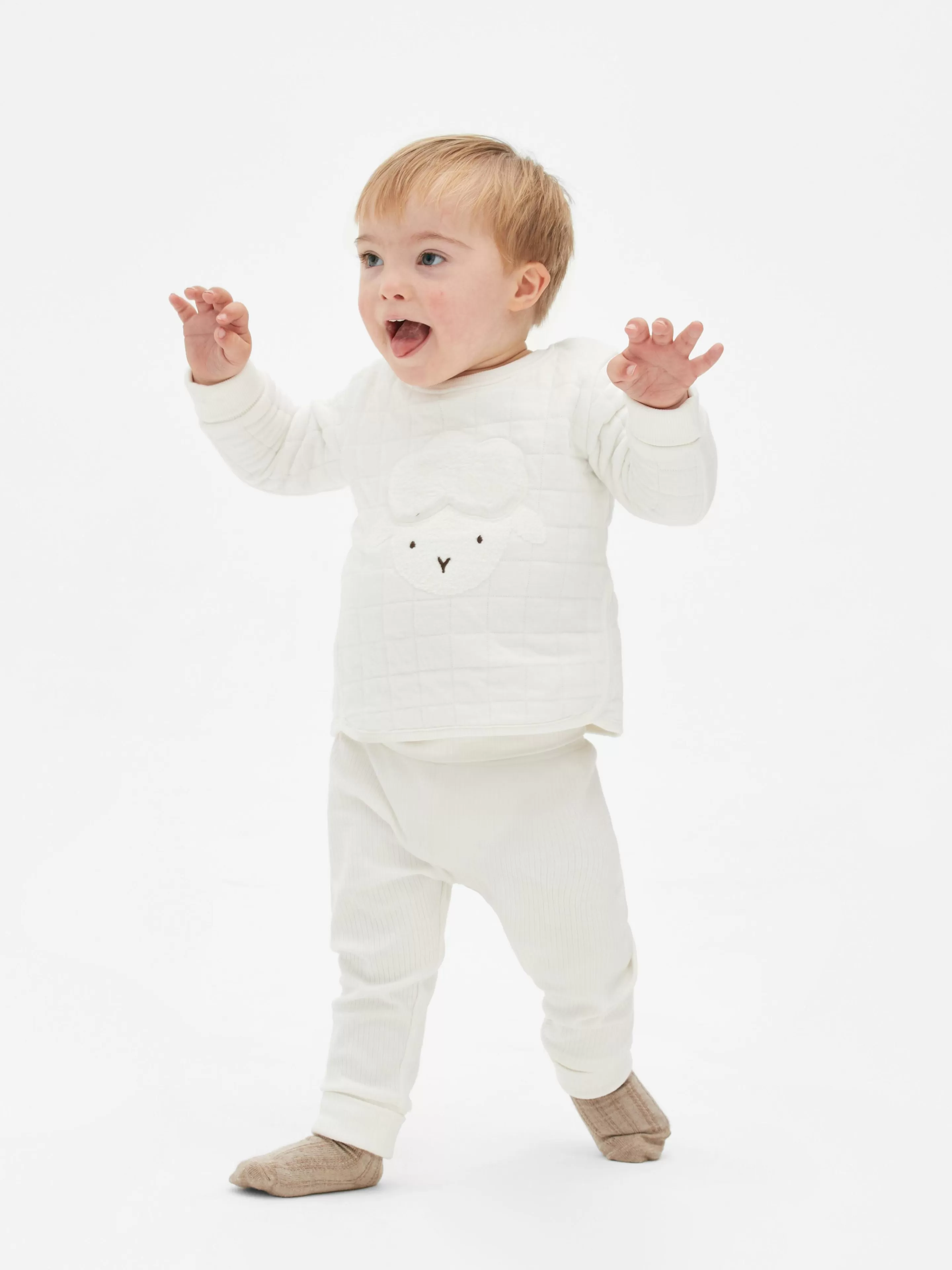 Ensemble Sweat-shirt Et Legging à Motif Agneau-Primark Online