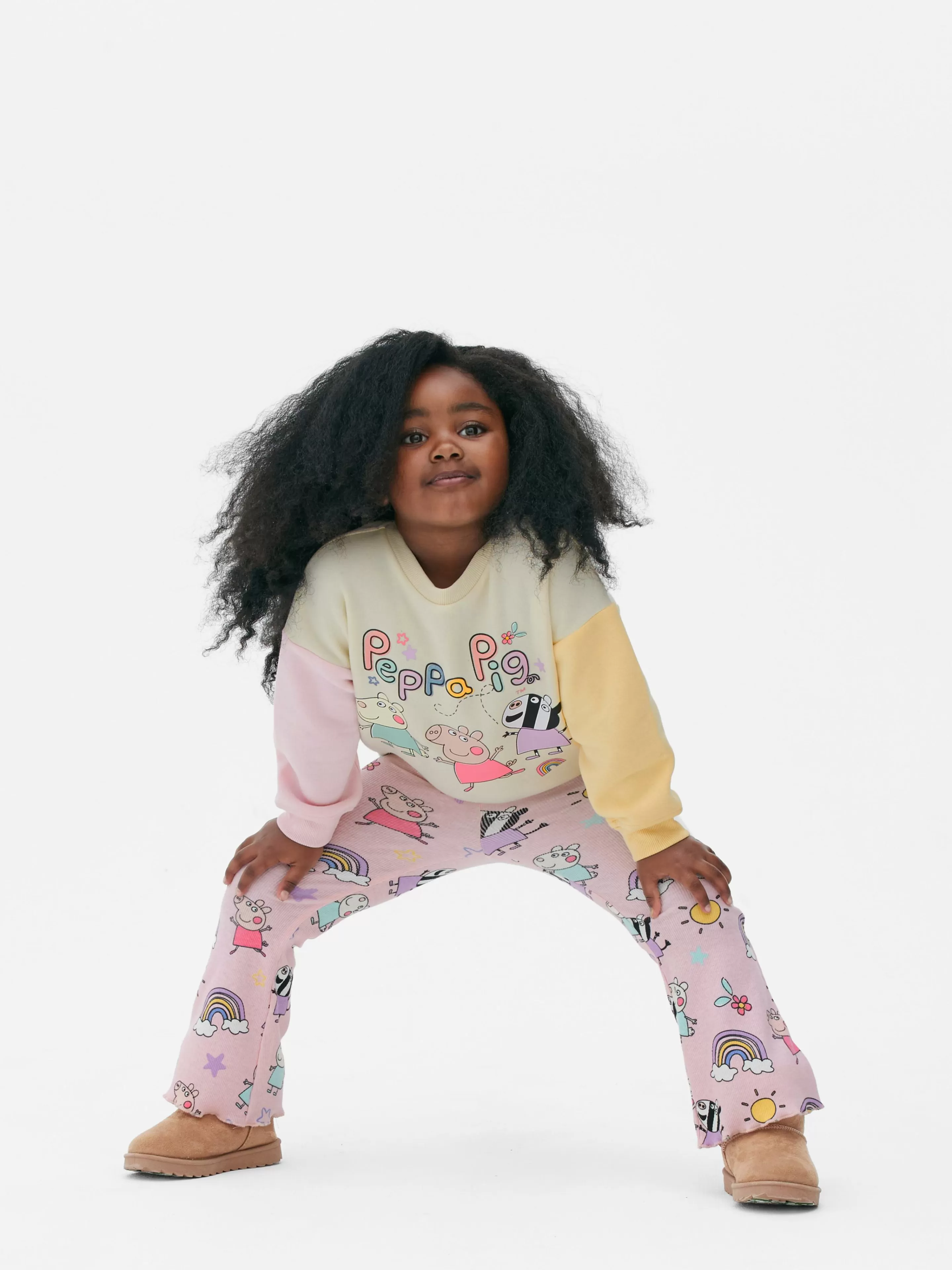 Ensemble Sweat-shirt Et Legging évasé Peppa Pig-Primark New