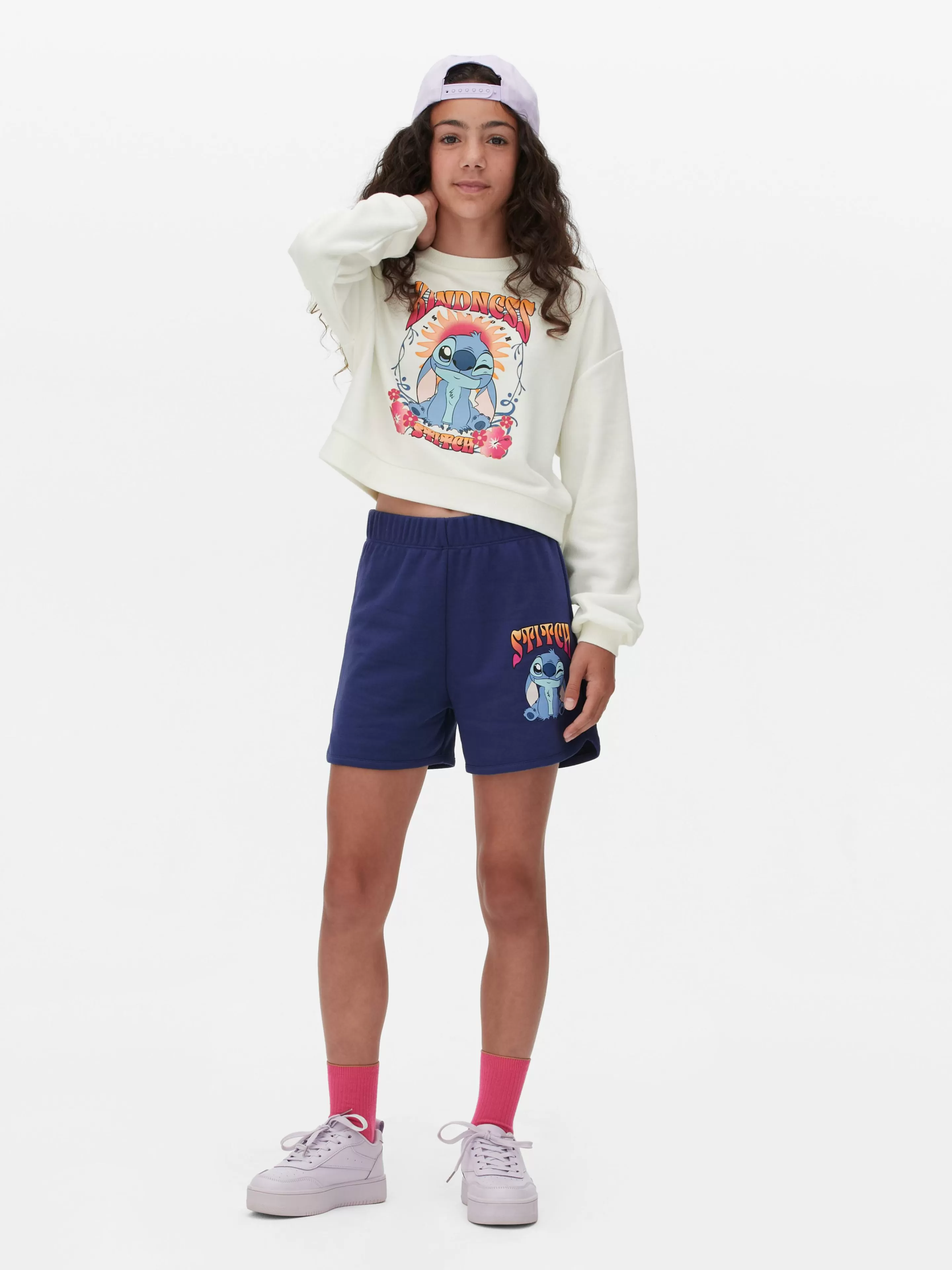 Ensemble Sweat-shirt Et Short Disney Stitch-Primark Outlet