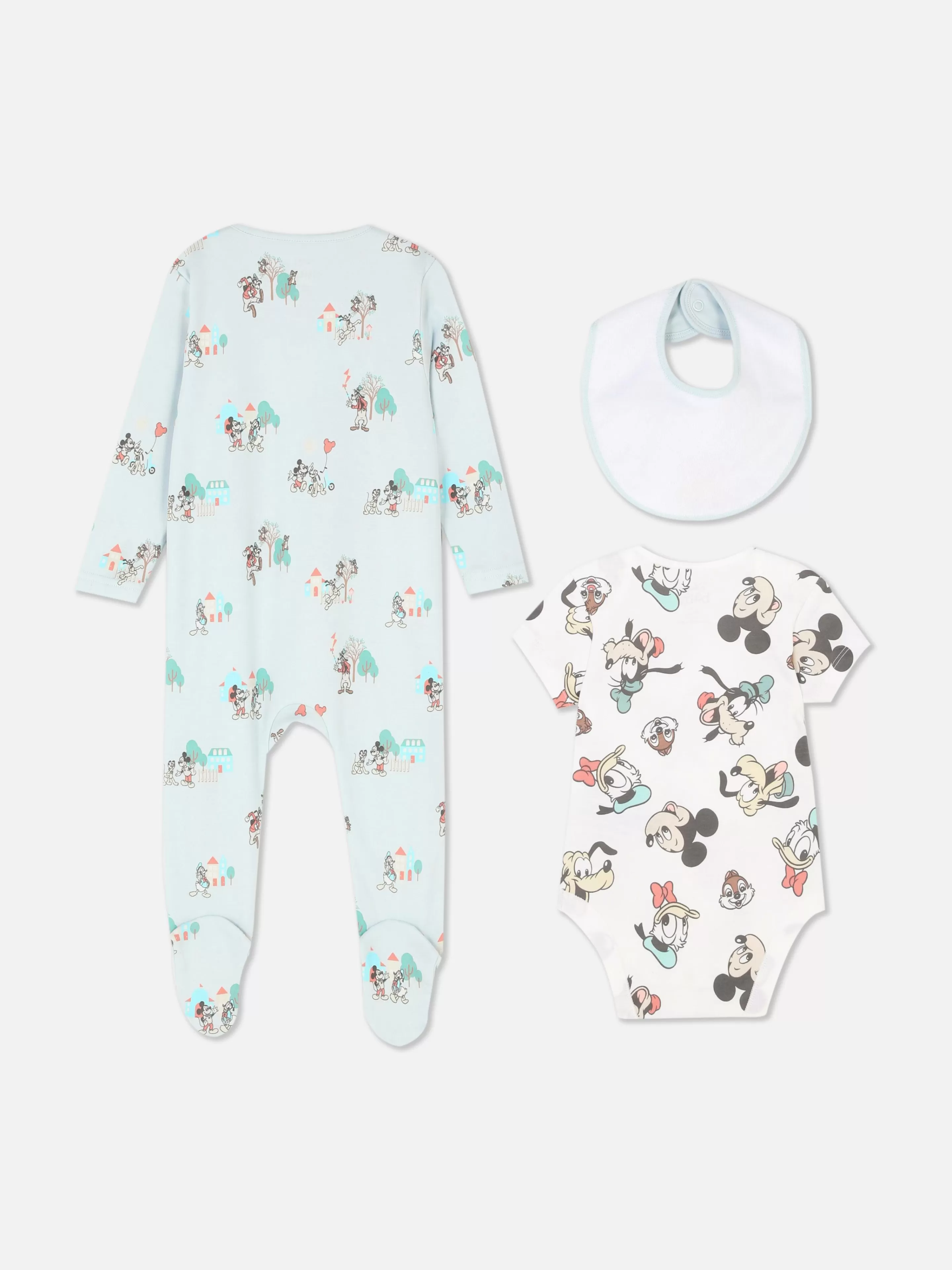 Ensemble Trois-pièces Pour Bébé Disney Mickey Mouse & Friends-Primark Shop