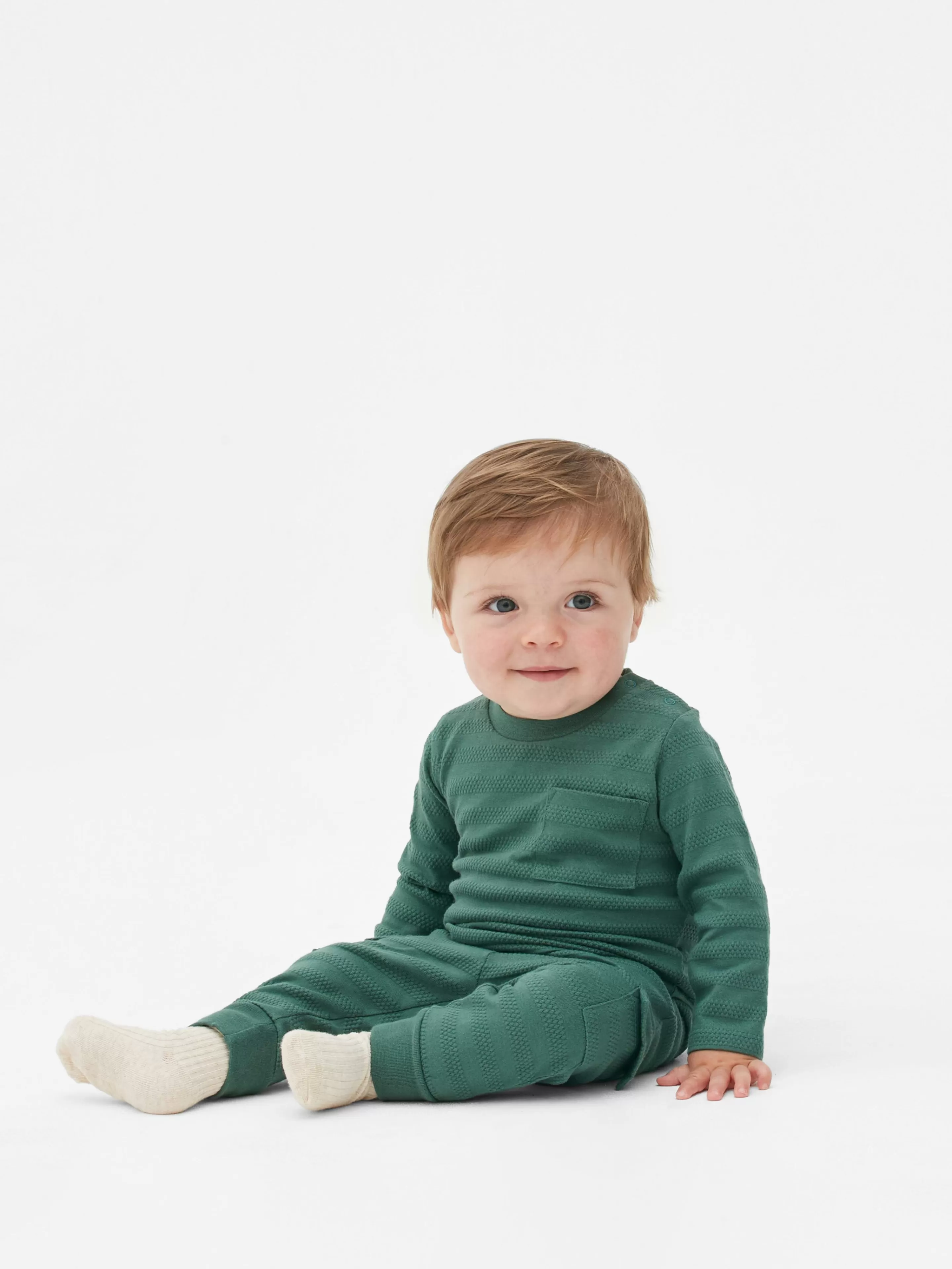 Ensemble T-shirt Texturé Et Pantalon Cargo-Primark Best