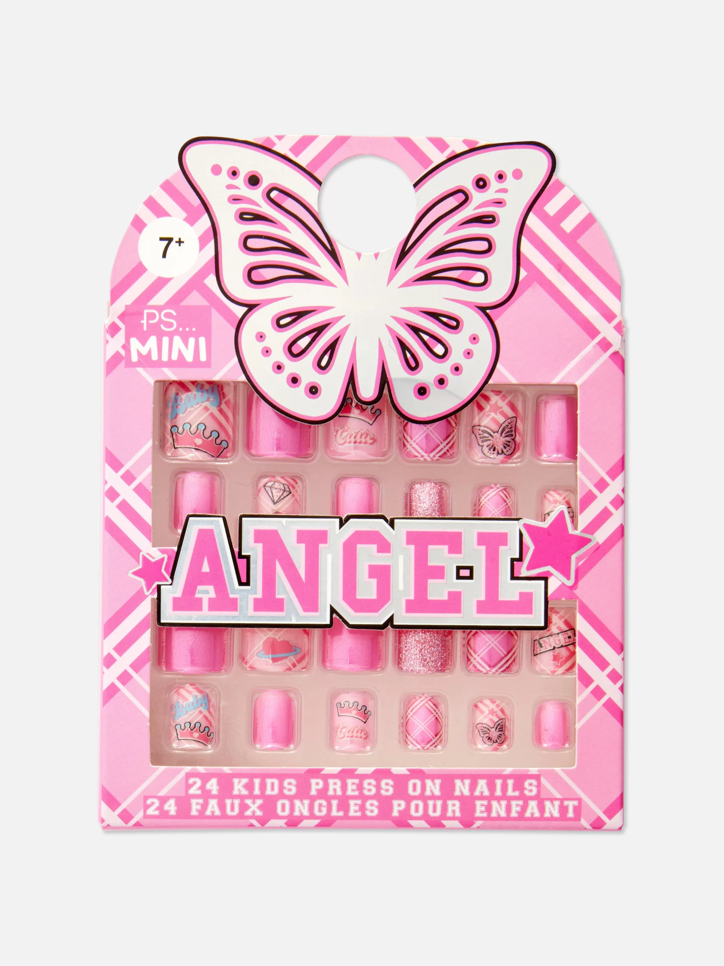 Faux Ongles Autocollants à Motifs PS... Mini-Primark Sale