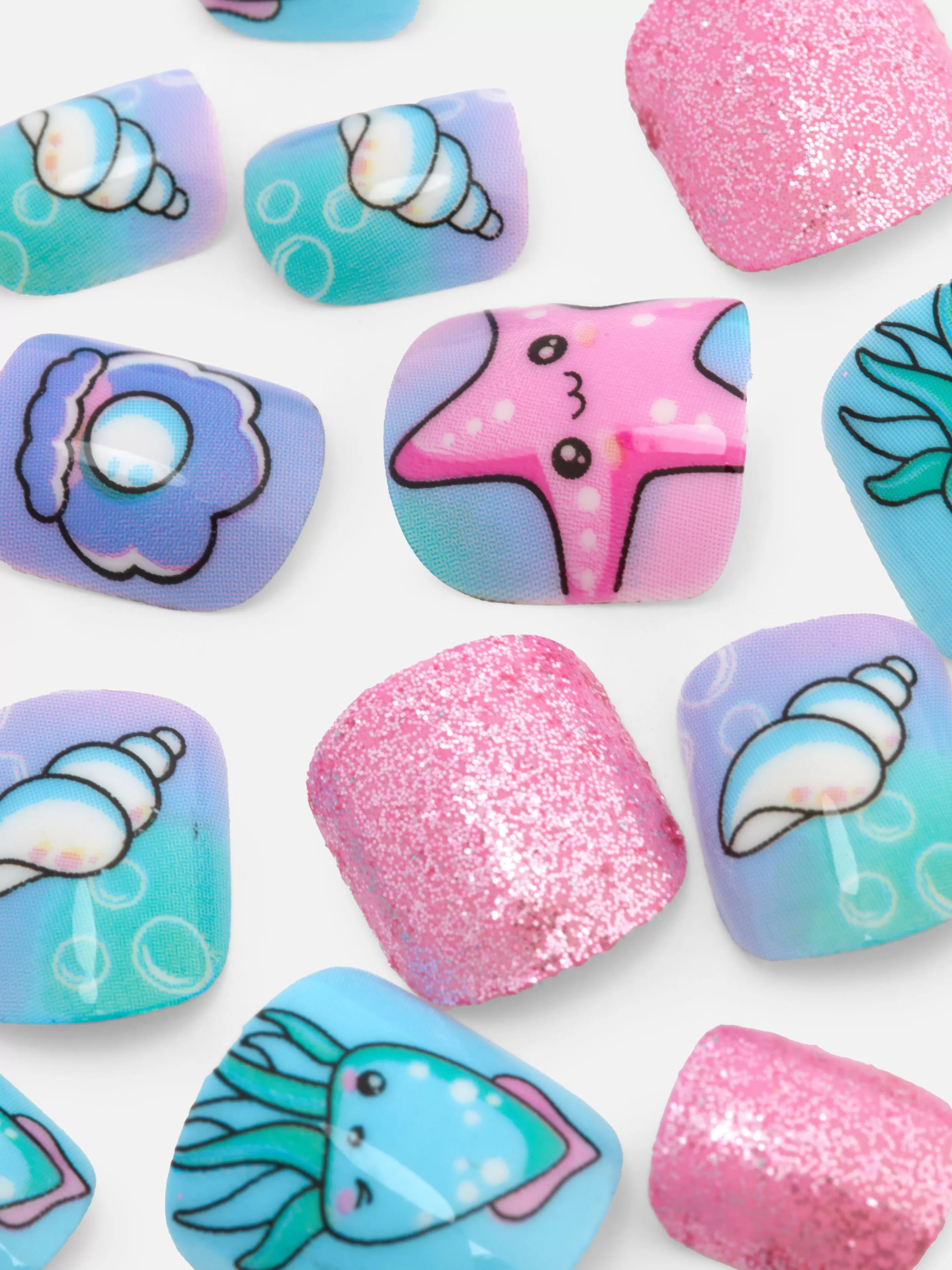 Faux Ongles Autocollants Mer-Primark Discount