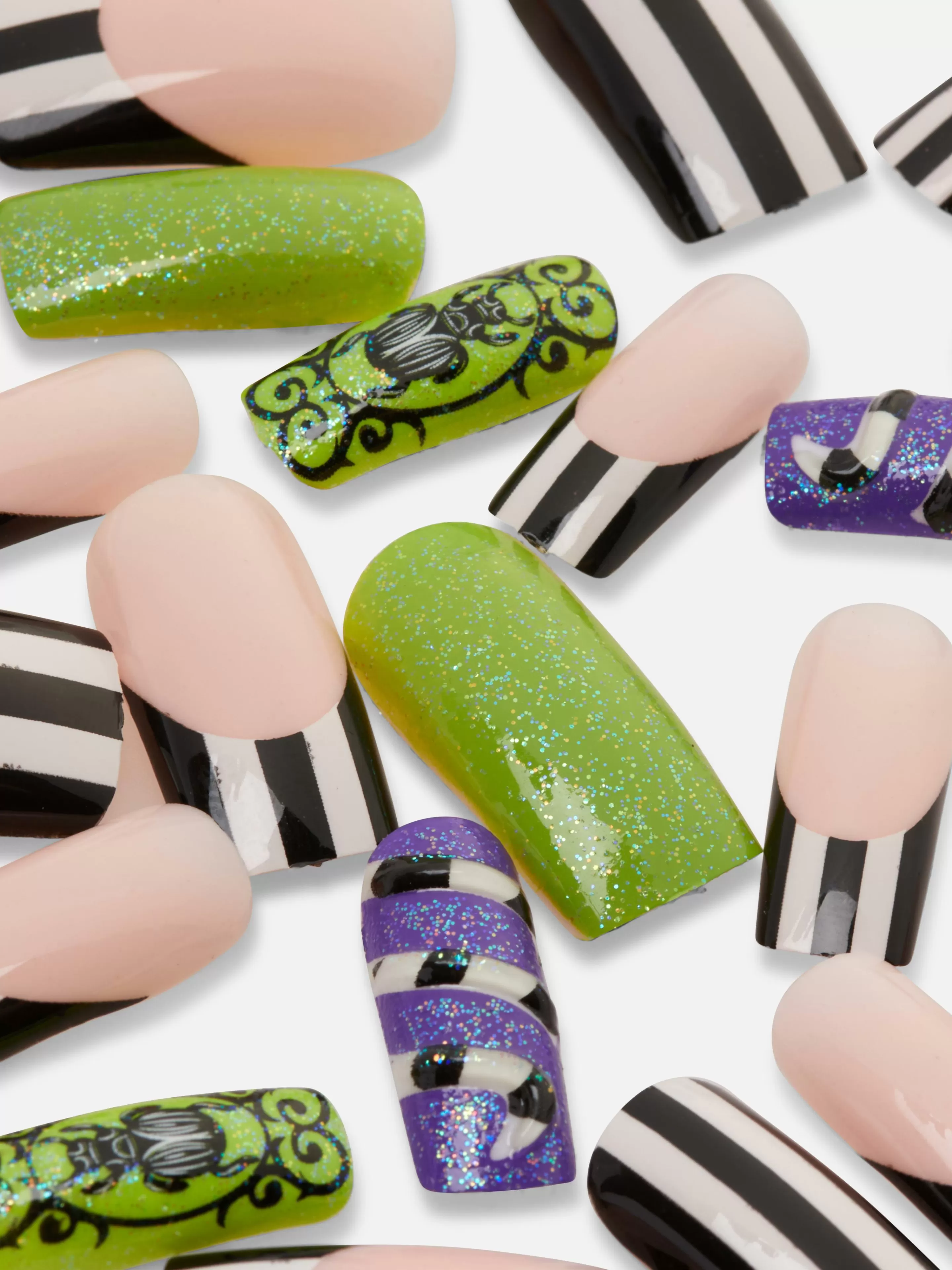 Faux Ongles Beetlejuice-Primark Best Sale