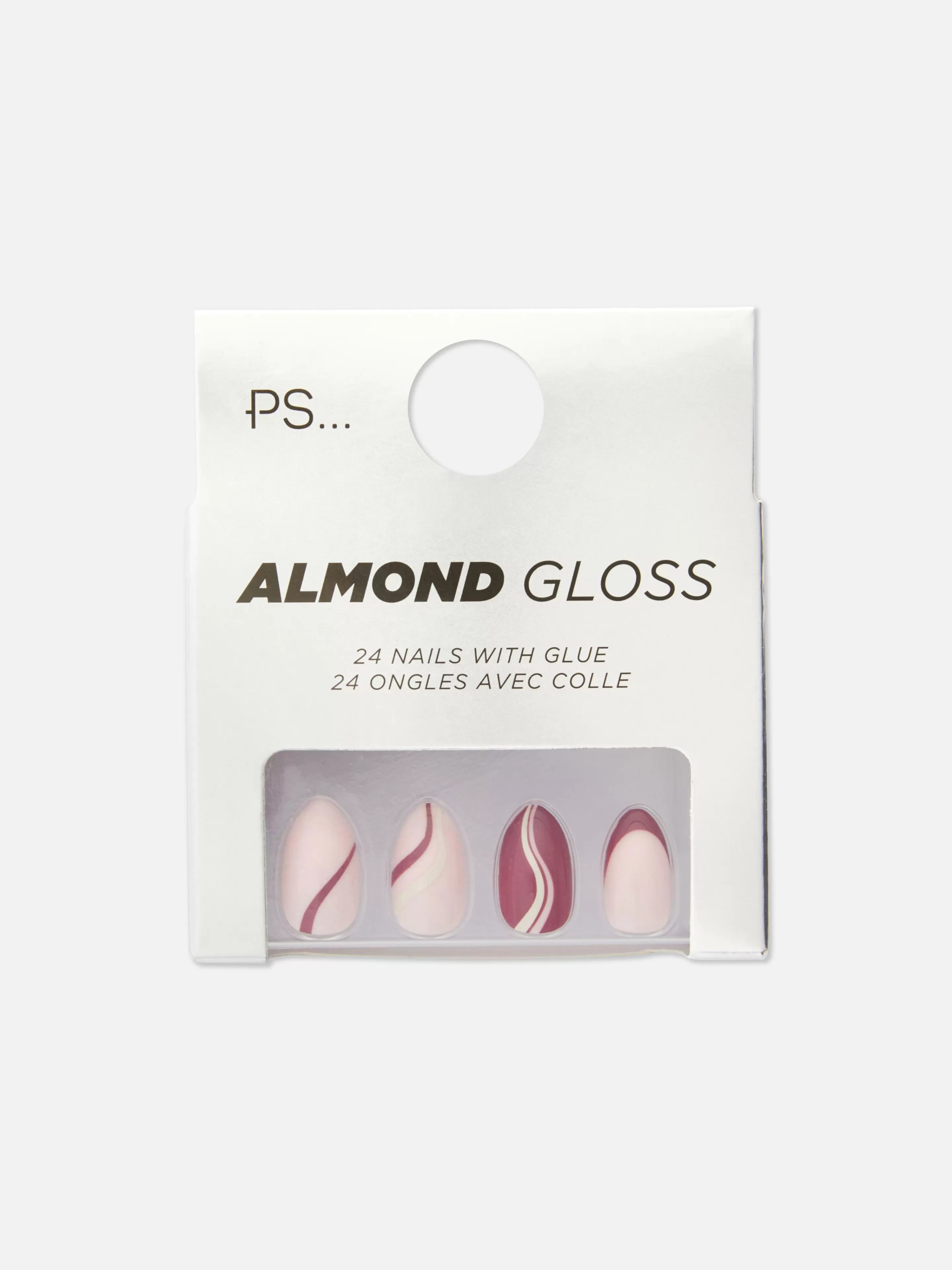 Faux Ongles Brillants à L'amande PS...-Primark New