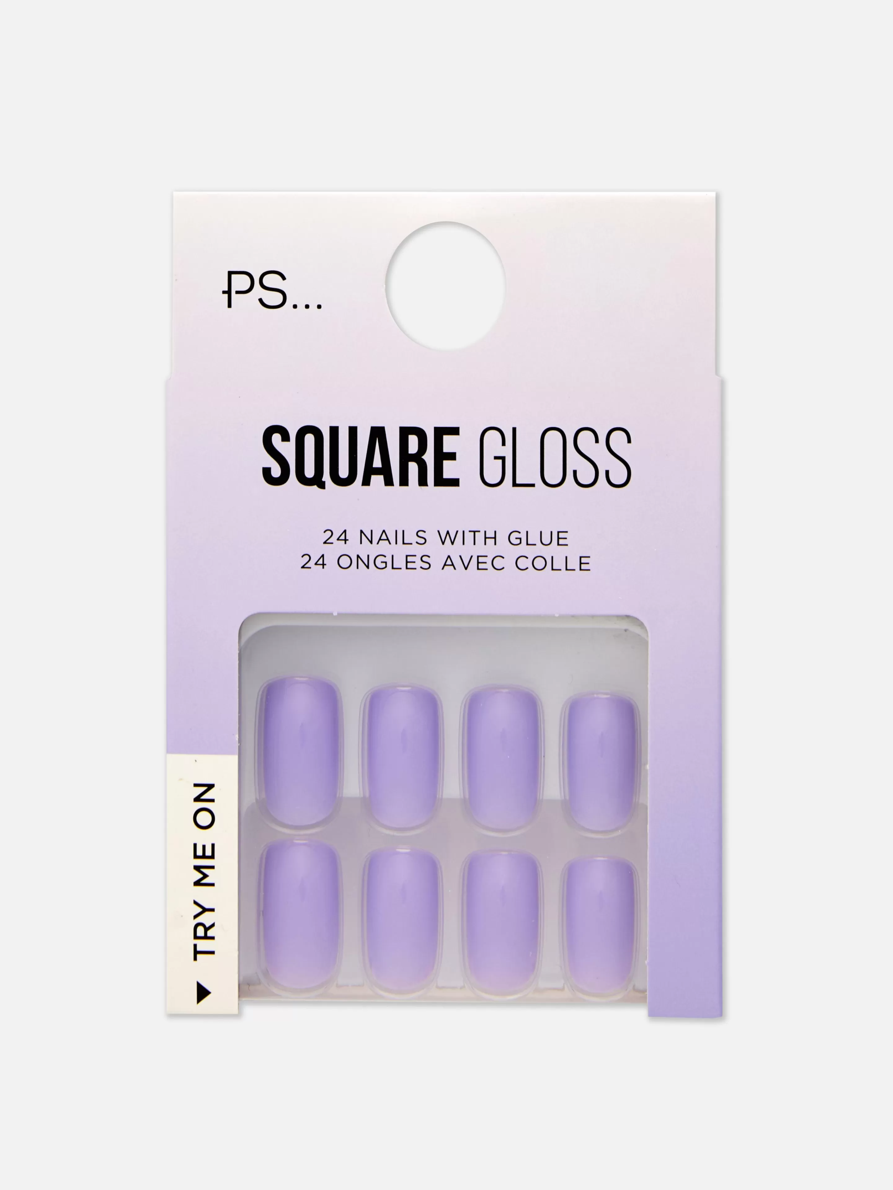 Faux Ongles Brillants Carrés PS...-Primark Fashion