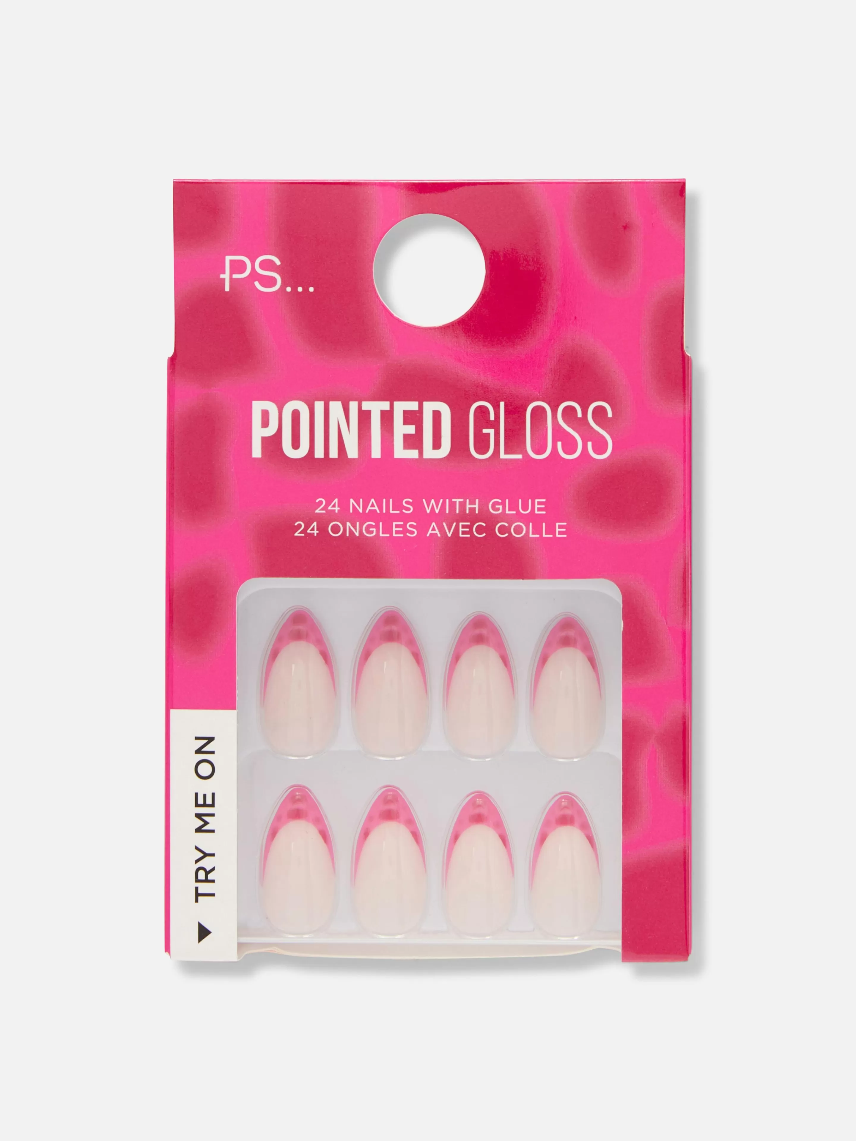 Faux Ongles Pointus Brillants Effet Crocodile PS...-Primark Shop
