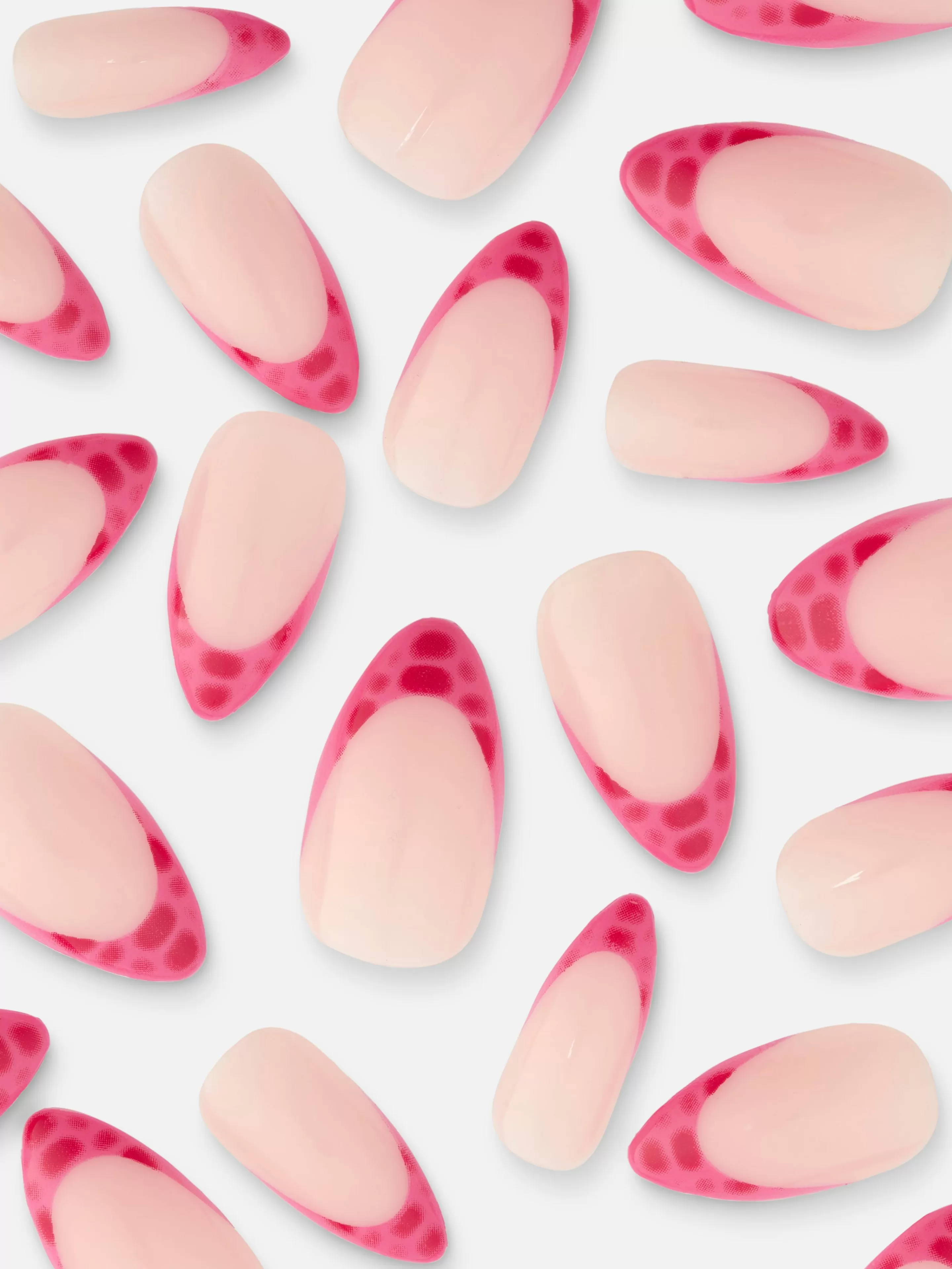 Faux Ongles Pointus Brillants Effet Crocodile PS...-Primark Shop