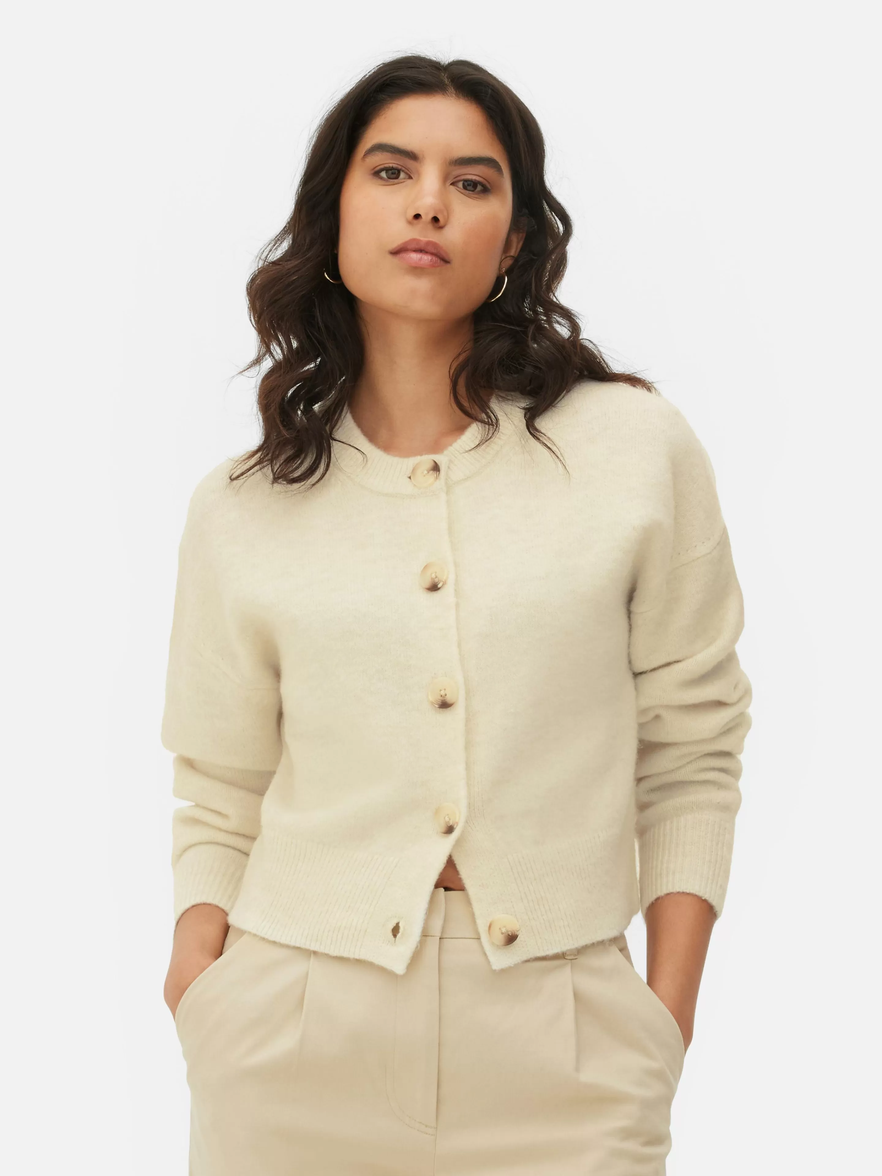 Gilet Boutonné à Col Ras-du-cou-Primark Online